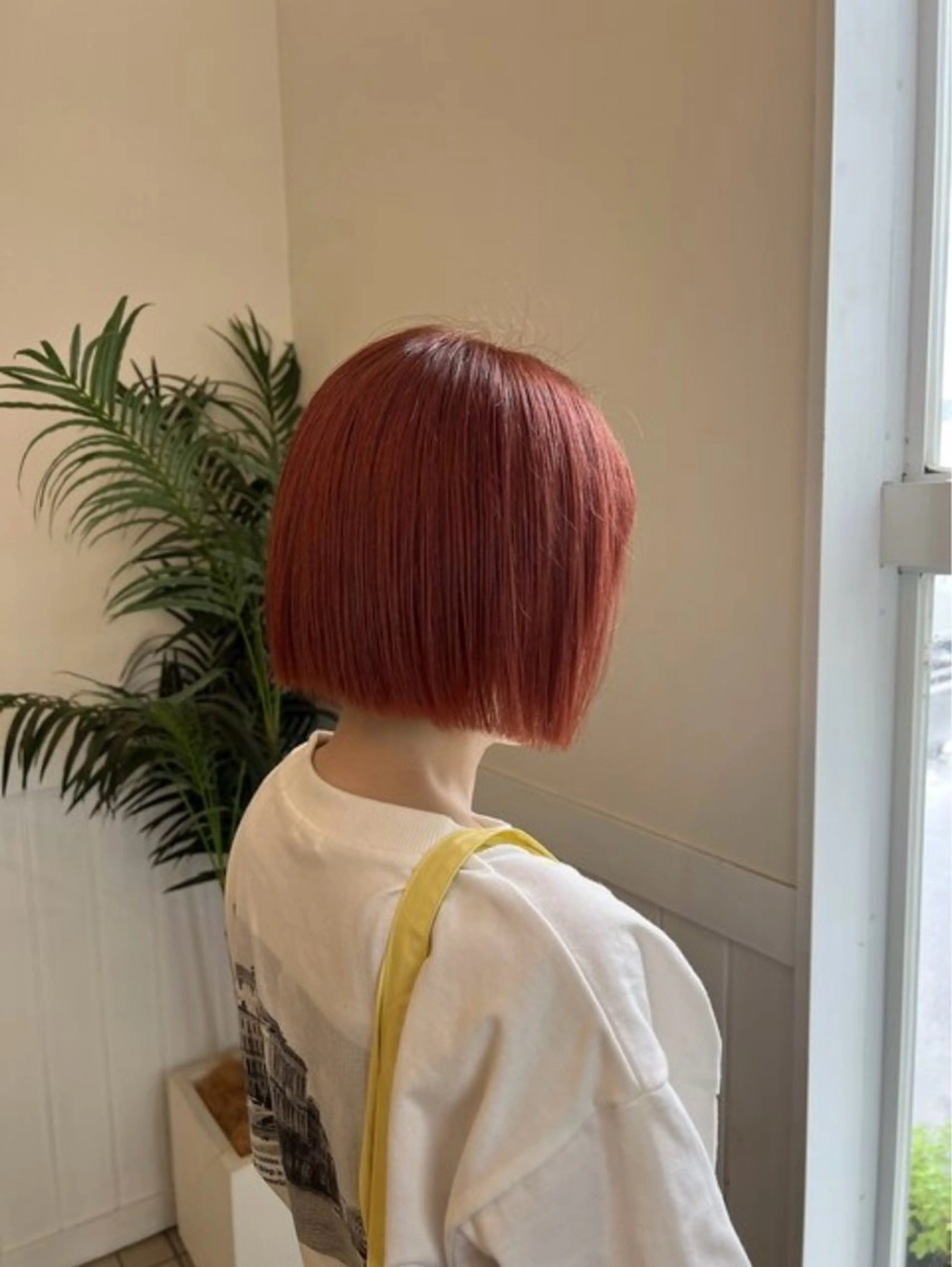 ミディアム ヘアカラー noi所属・立花 莉奈のヘアスタイル