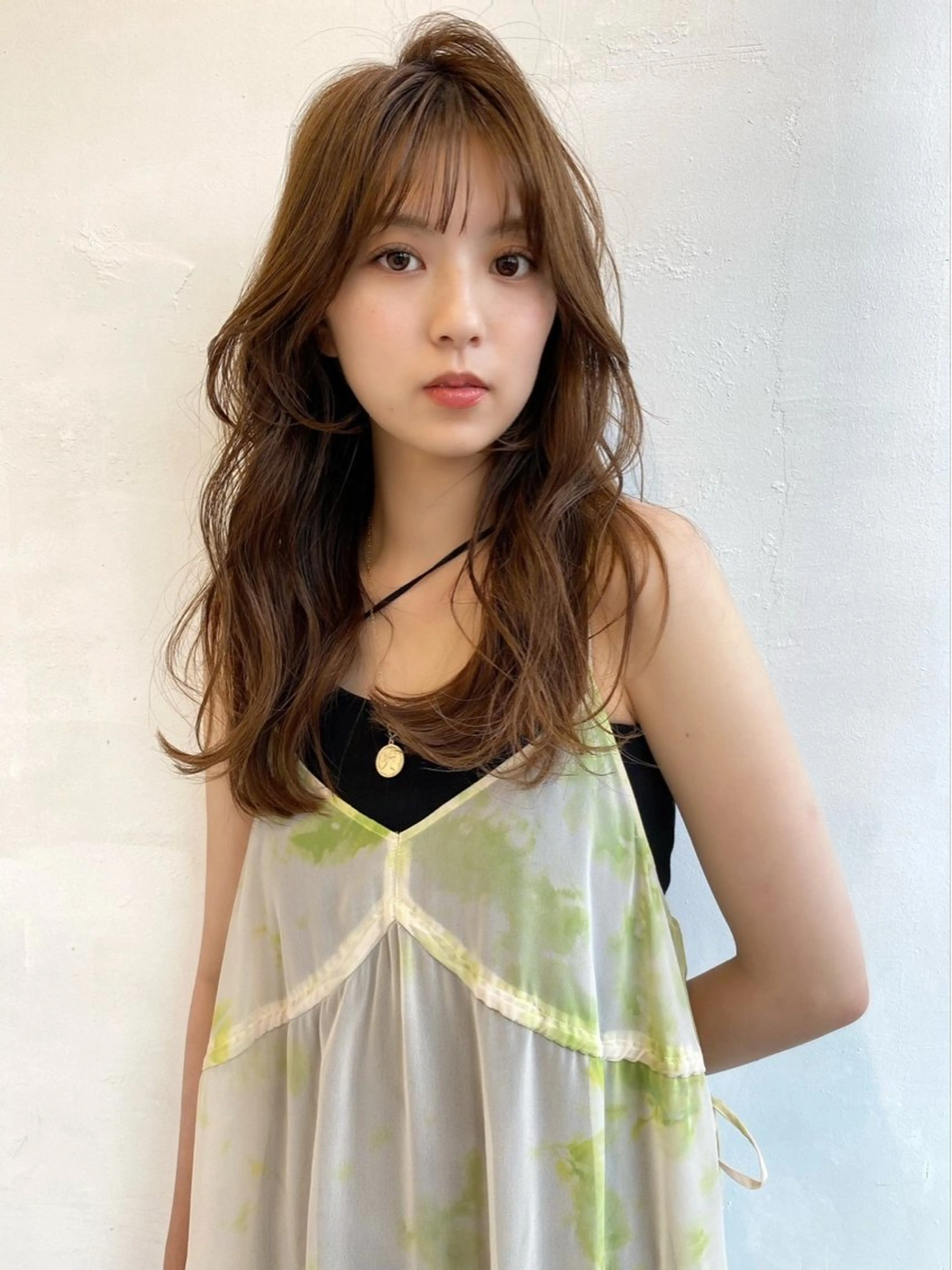 セミロング 中園 祥吾のヘアスタイル