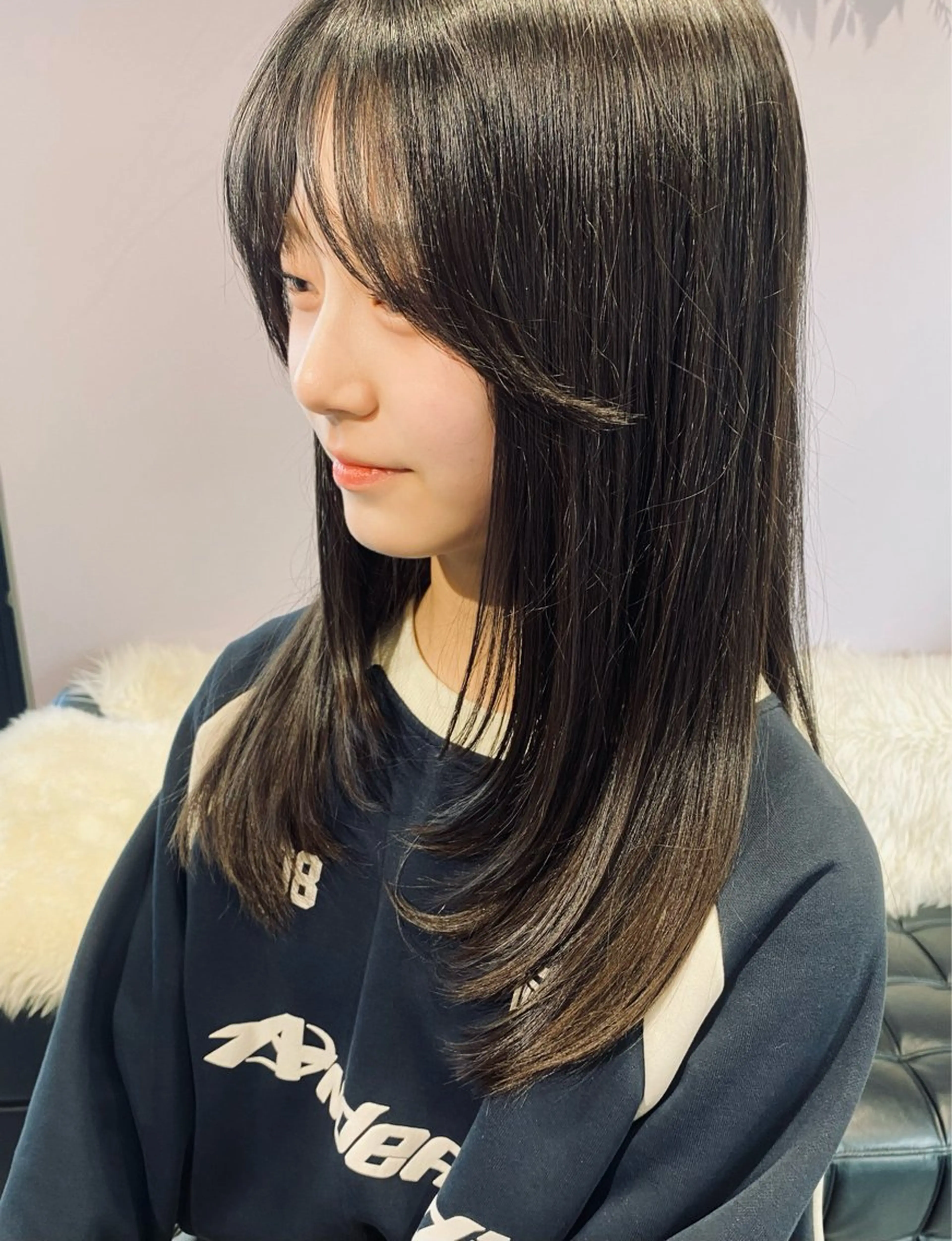 ミディアム 大場 琳貴のヘアスタイル