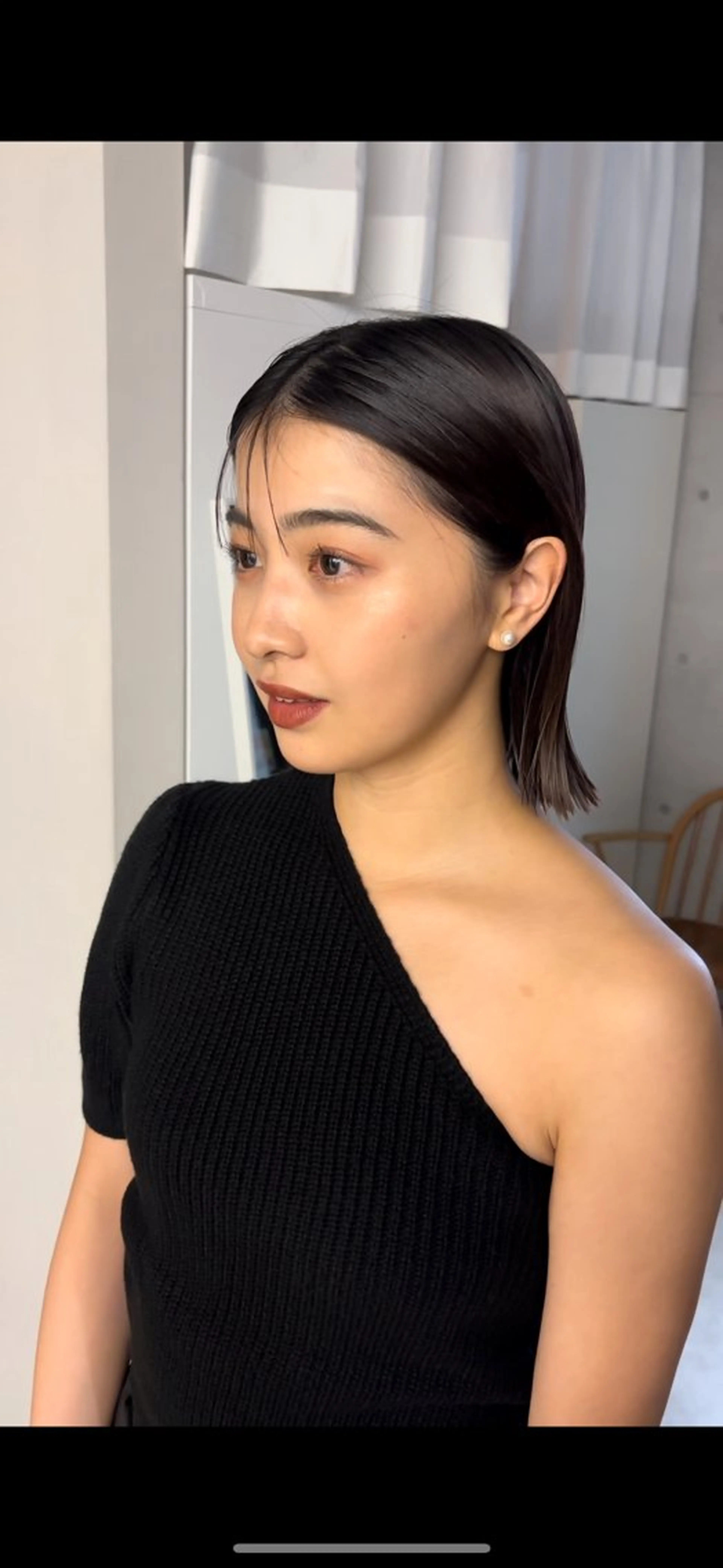 ショート カラー カット ヘアカラー トリートメント ボブ特化型美容師/赤 み消しカラー/ももかのヘアスタイル