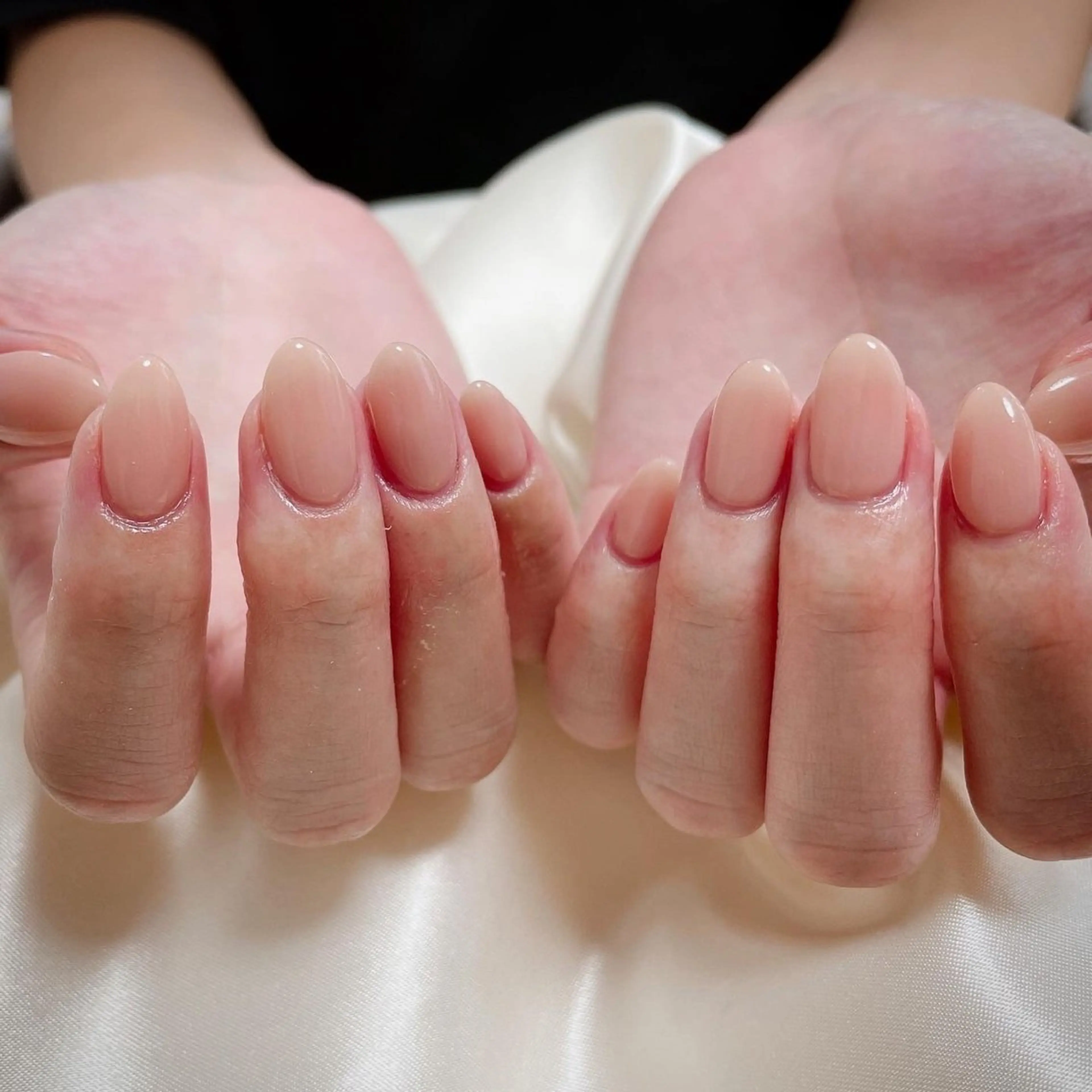 ネイル オーロラネイル フットネイル フレンチネイル ジェルネイル 韓国ネイル Mogu nail 二子玉川のネイルデザイン