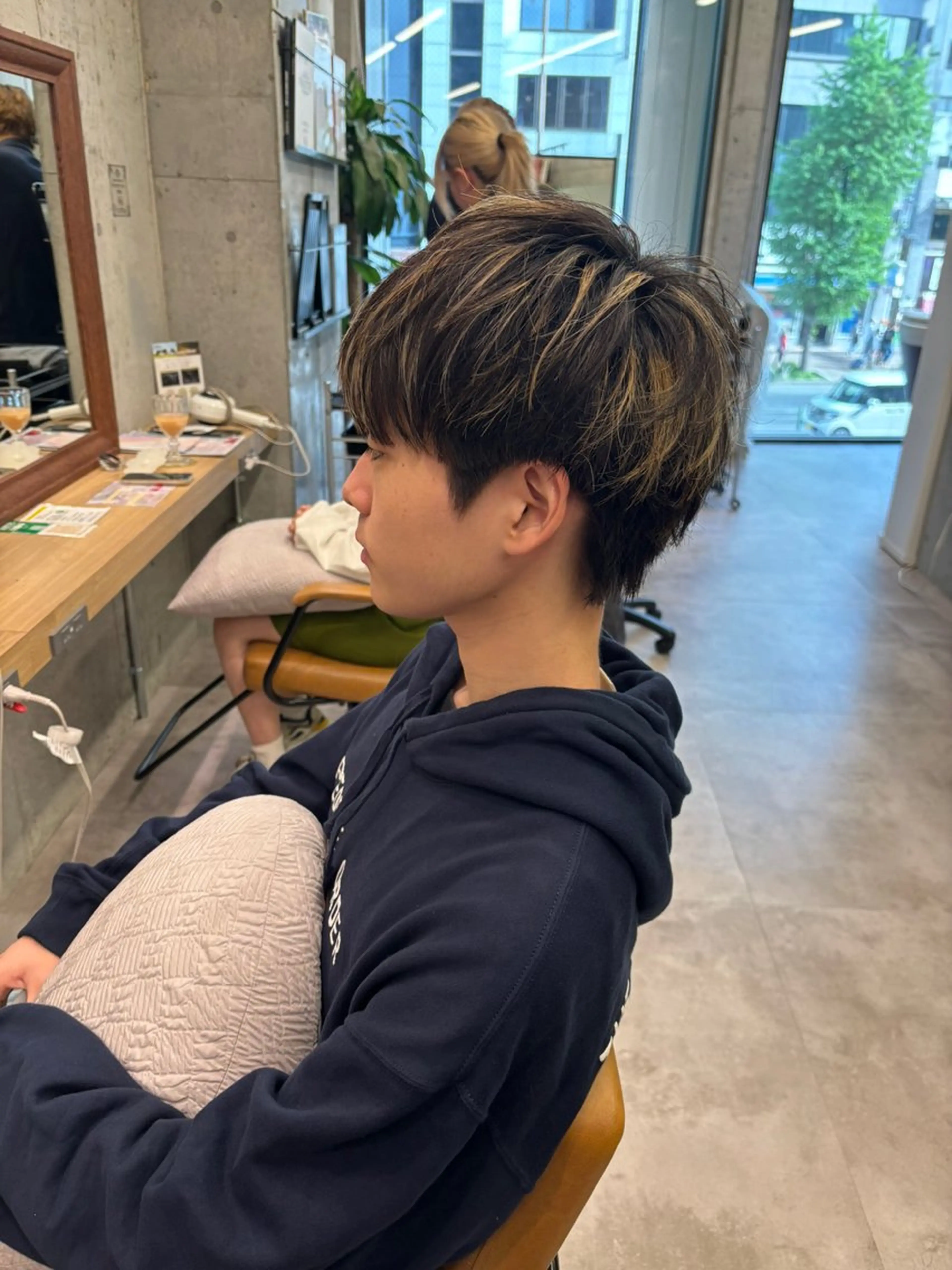 メンズ マッシュ 刈り上げ mai/天神美容室 【レディースカット】のヘアスタイル