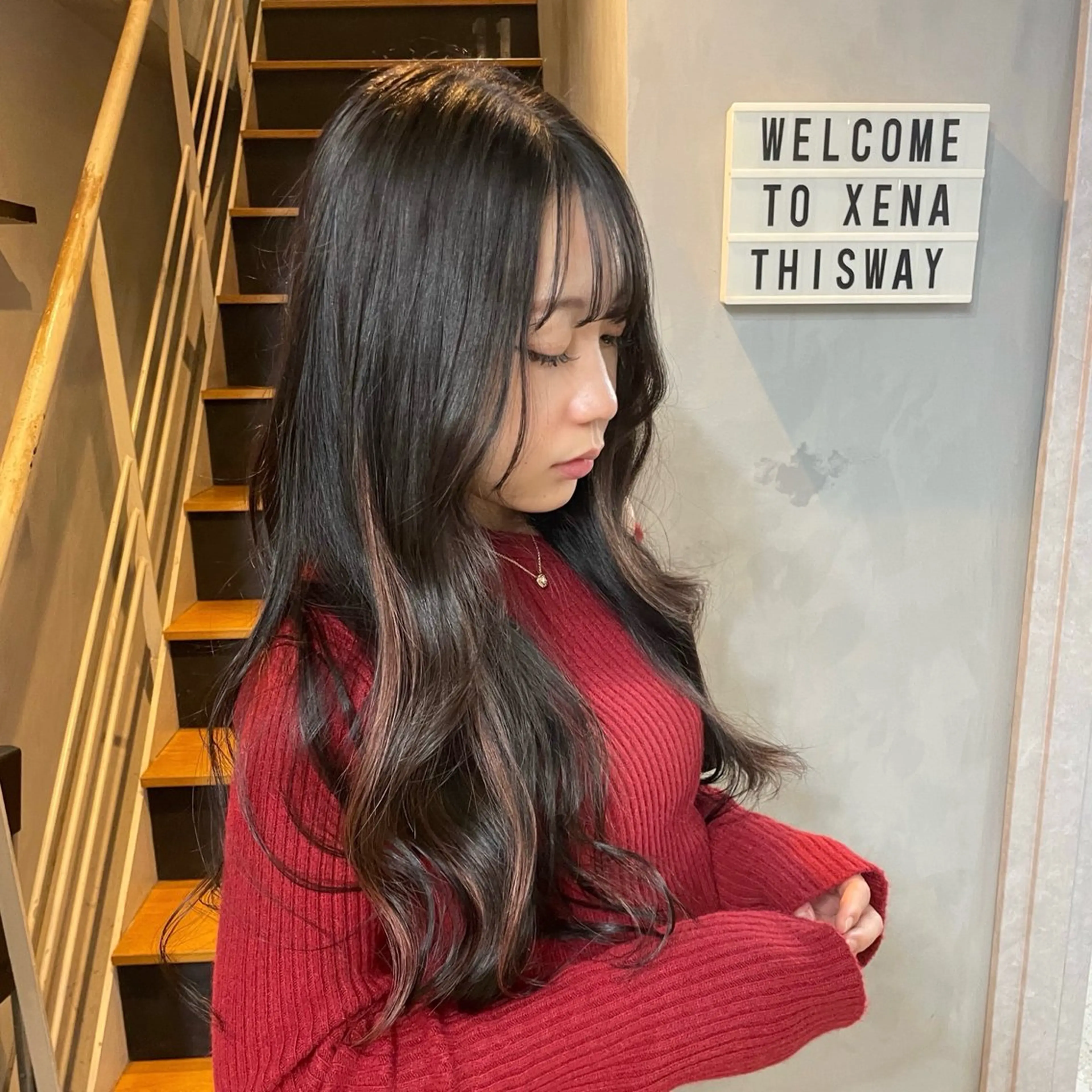 ロング AIRI /XENA渋谷本店のヘアスタイル