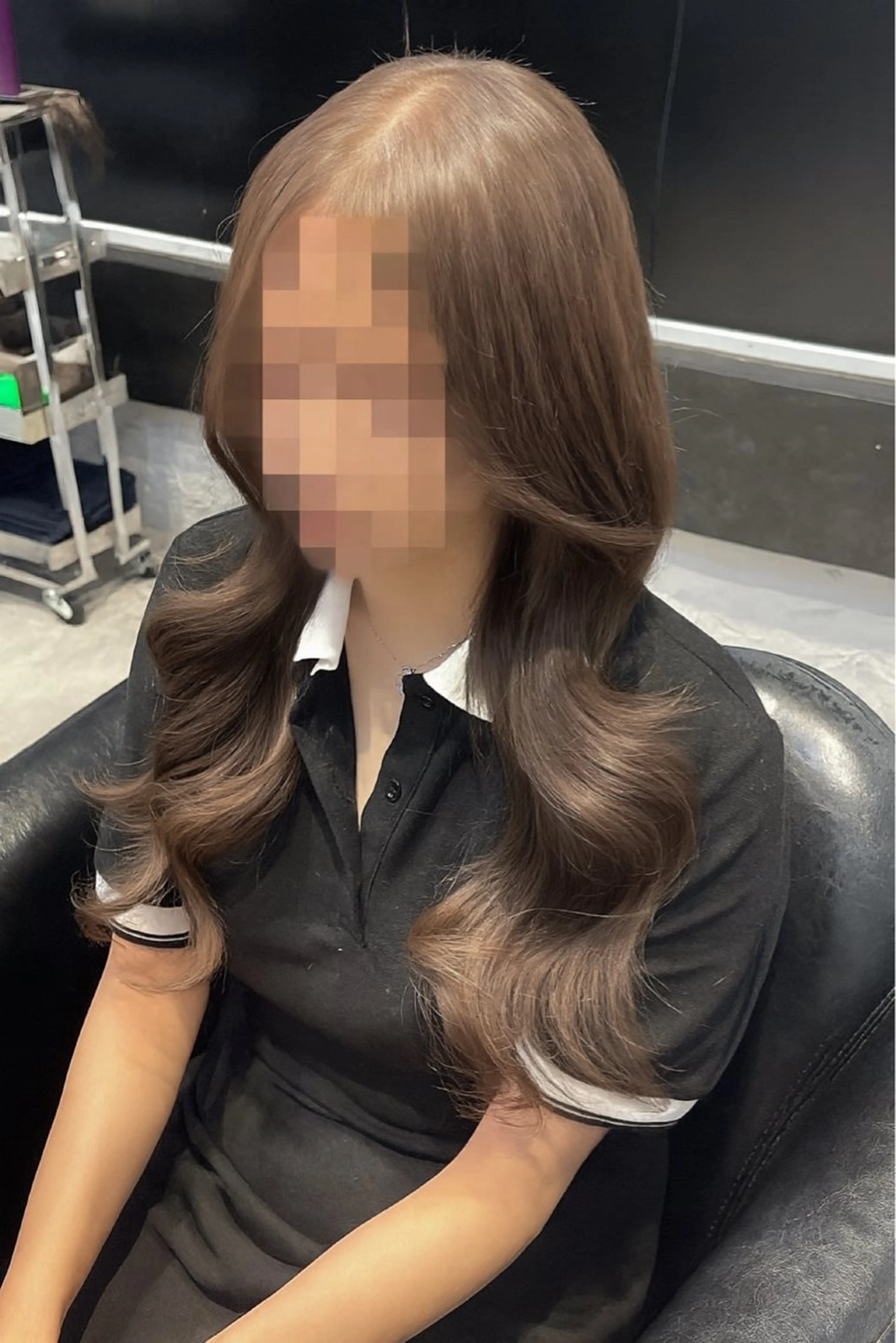 ロング プルエクステ エクステ 韓国風ヘア エクステ 原宿/表参道/ プルエクステ/そらのヘアスタイル