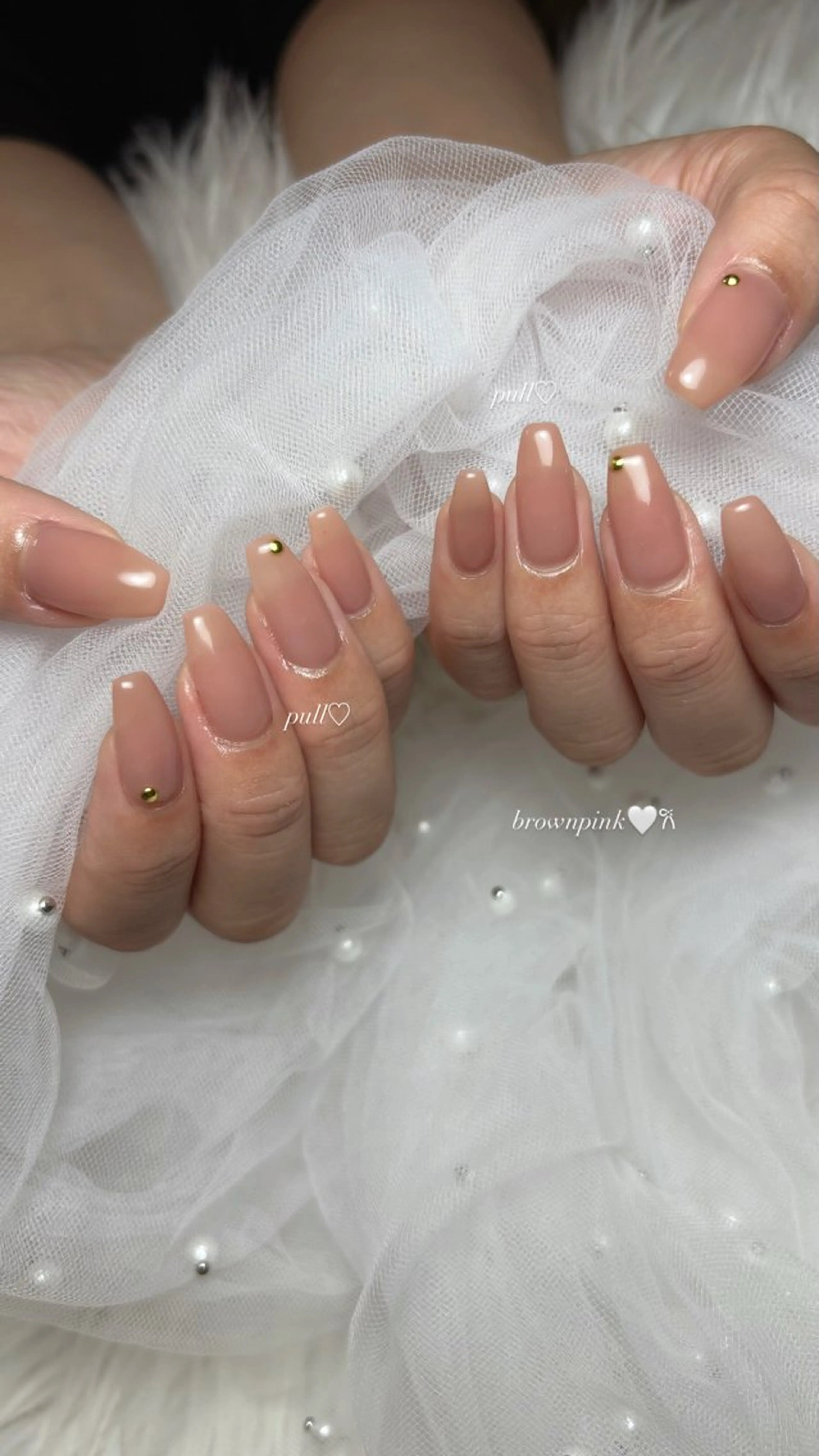 ネイル ワンカラーネイル ハンドネイル 𝑬𝑹𝑰𝑲𝑨 𓂃🎀𓈒𓏸のネイルデザイン