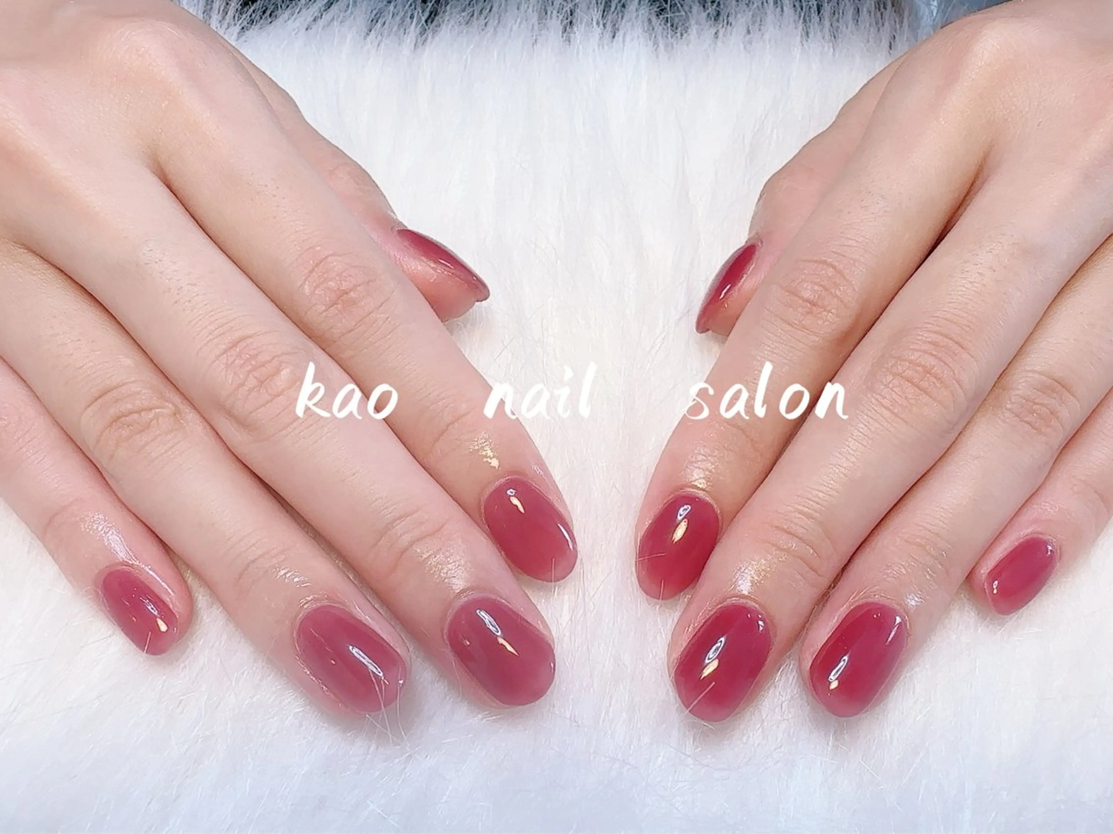 ネイル チークネイル 長さ出し フットネイル フレンチネイル ジェルネイル ハンドネイル kao nail マグネット/長さだしのネイルデザイン