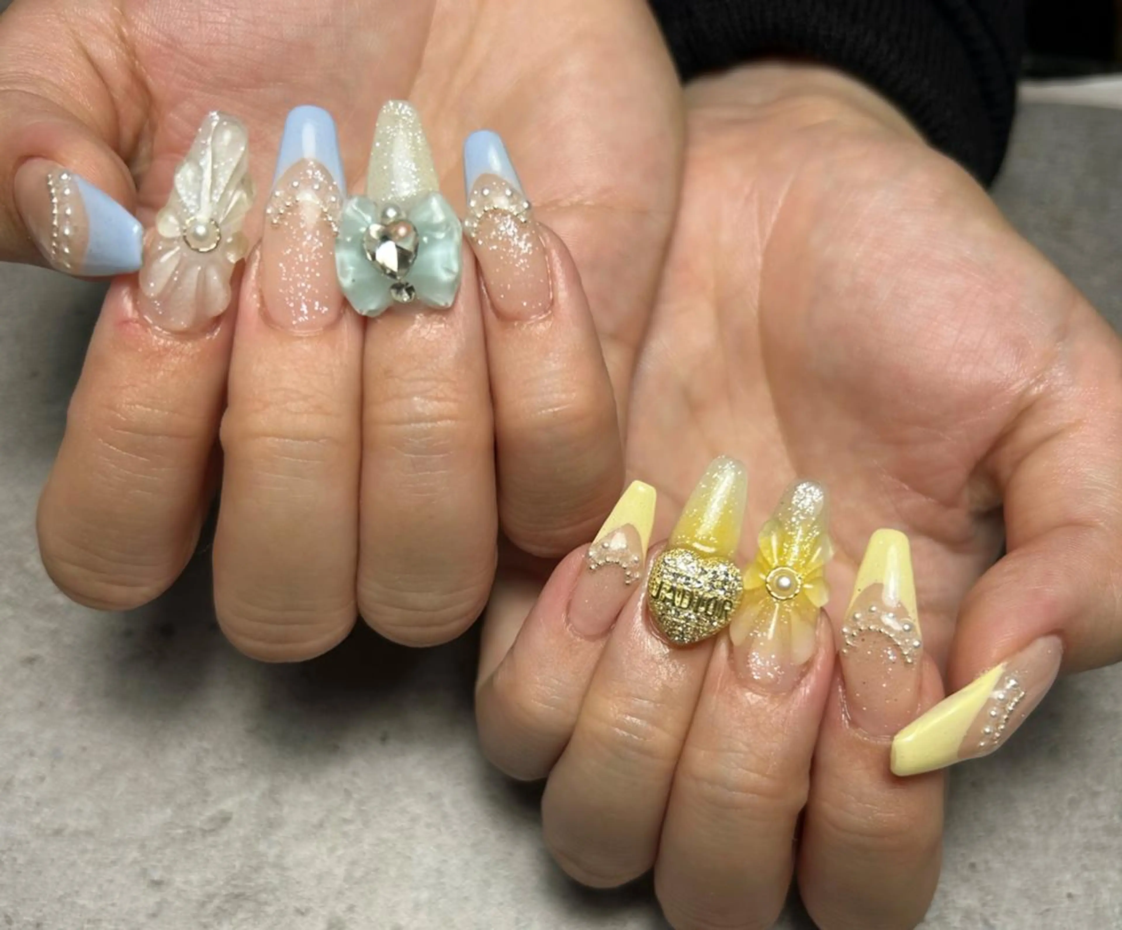 ネイル ハンドネイル yuan⭐️ pas á pasのネイルデザイン