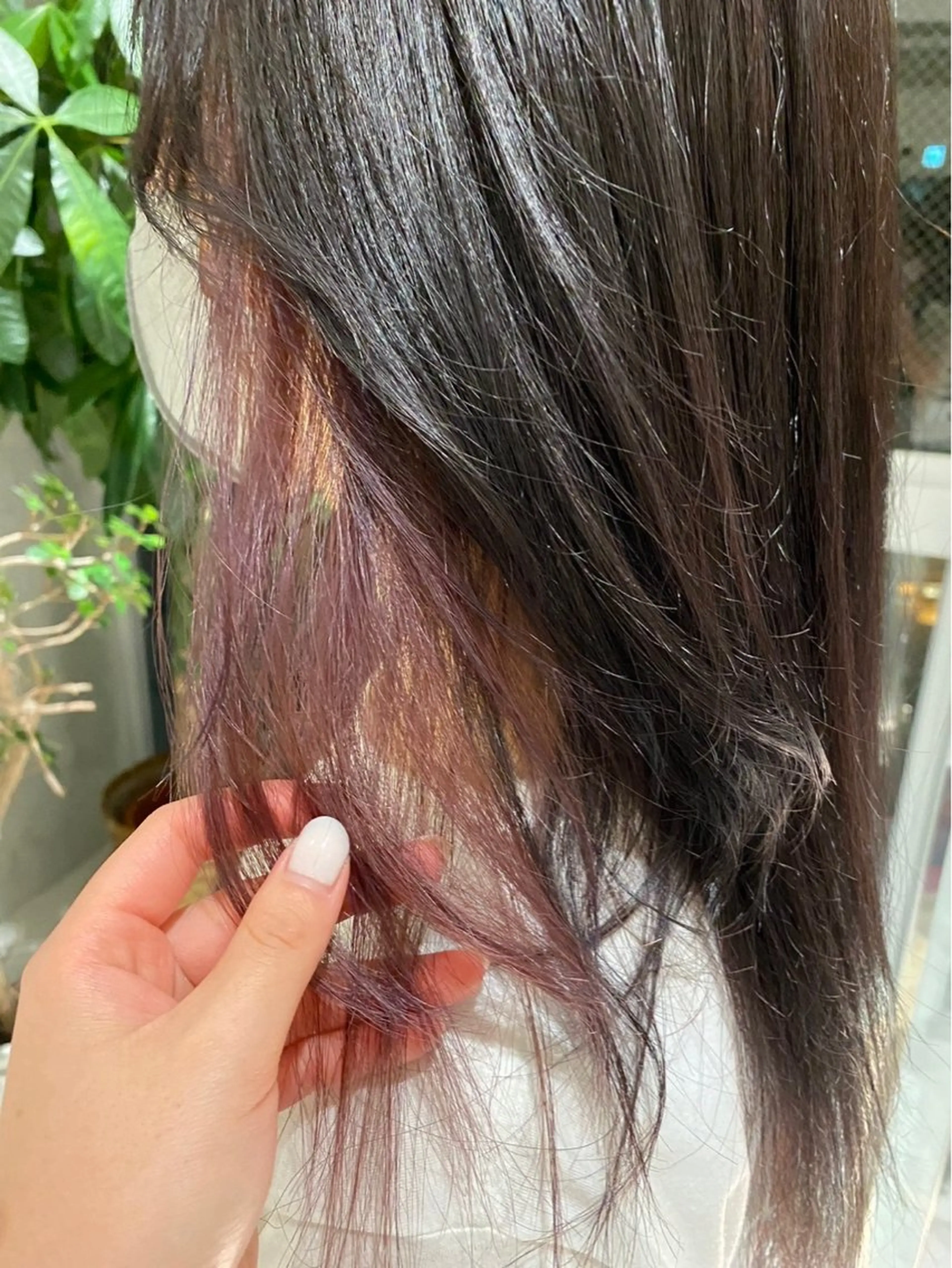 ロング カラー ヘアカラー RIN⌇ レイヤー⌇ 艶カラー🌙のヘアスタイル