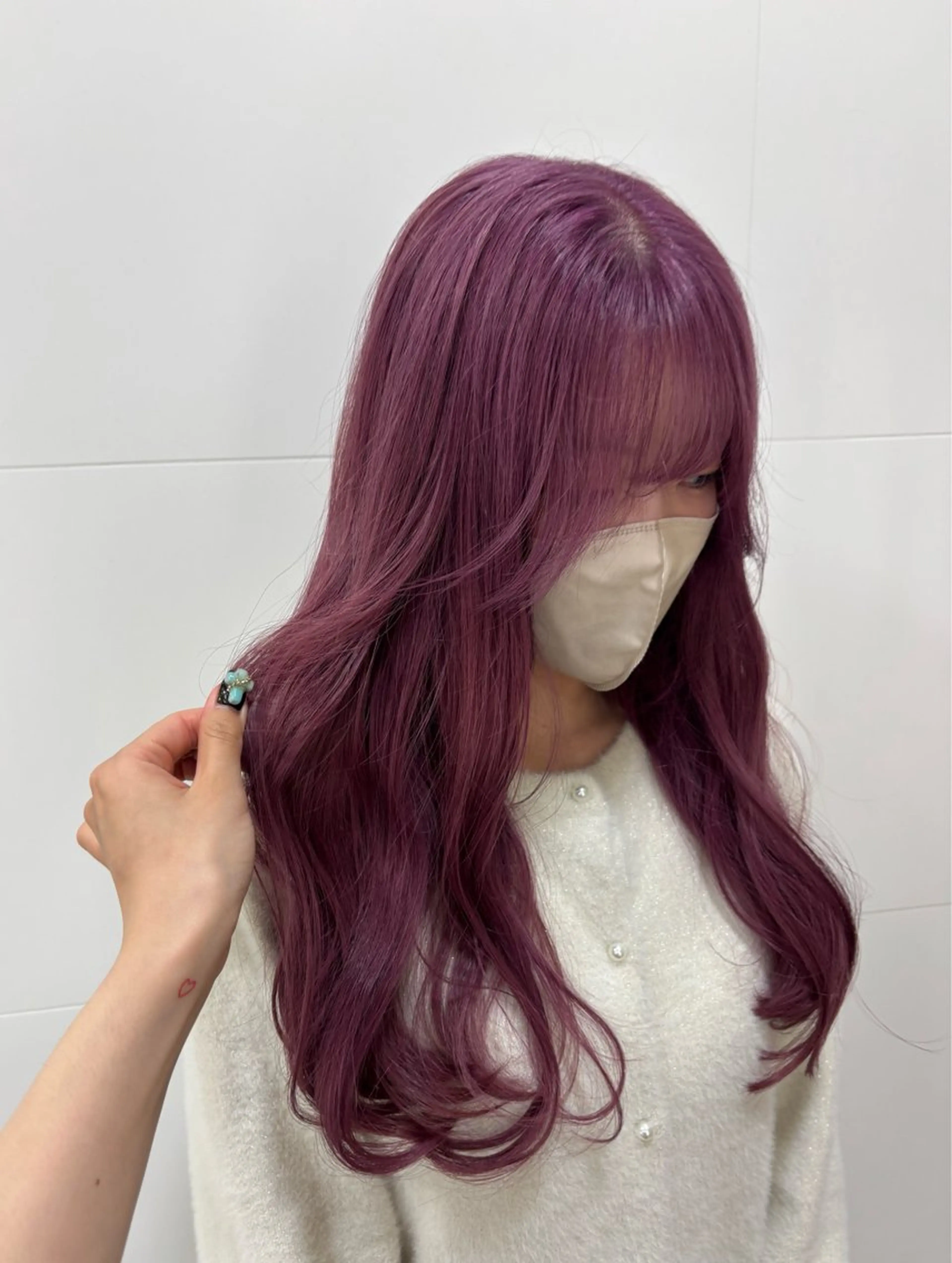 ロング カラー カット ヘアカラー トリートメント 🫧🎀SARA/ ブリーチ/金山💓のヘアスタイル