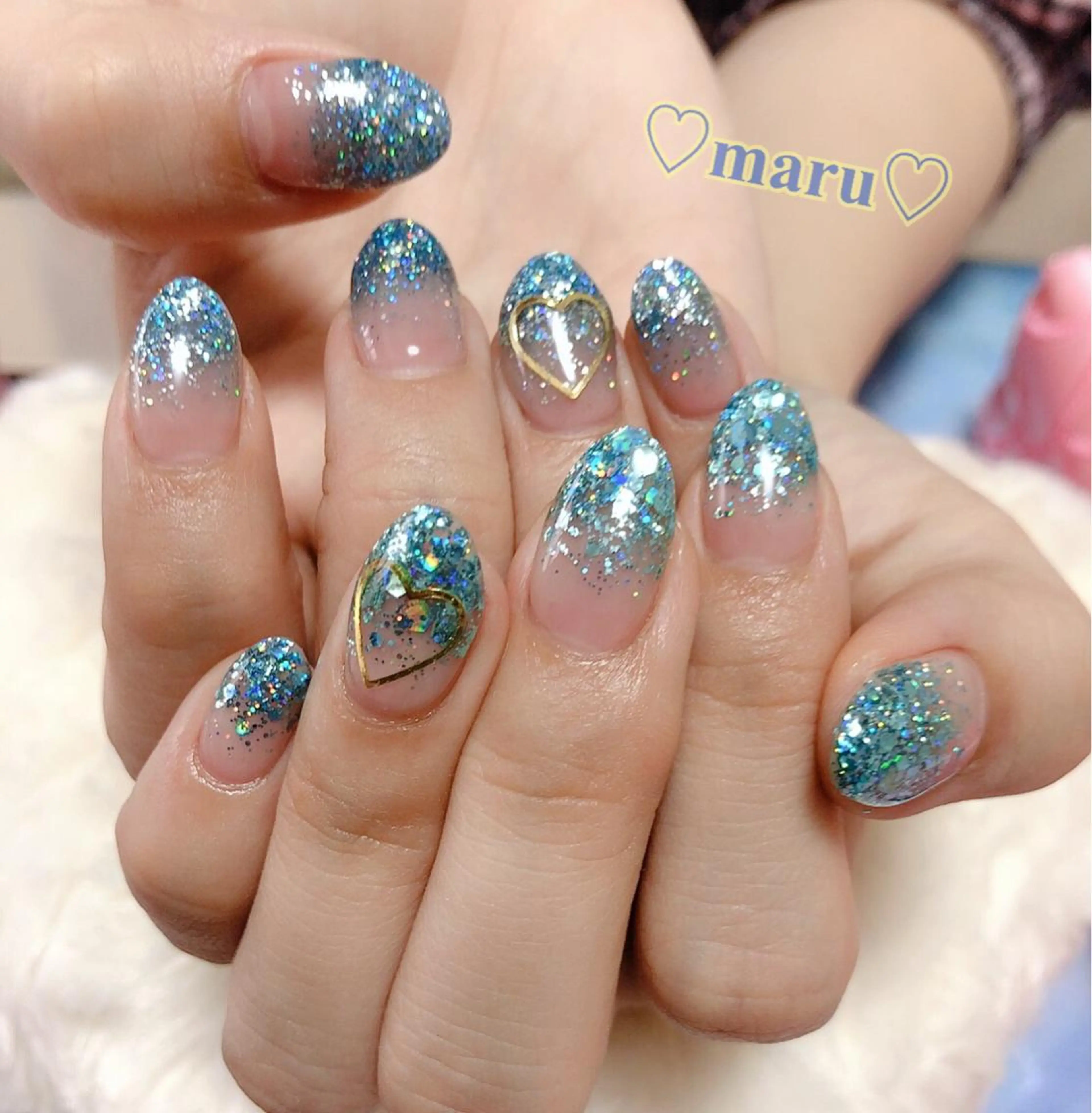 ネイル まるみ ♡のネイルデザイン