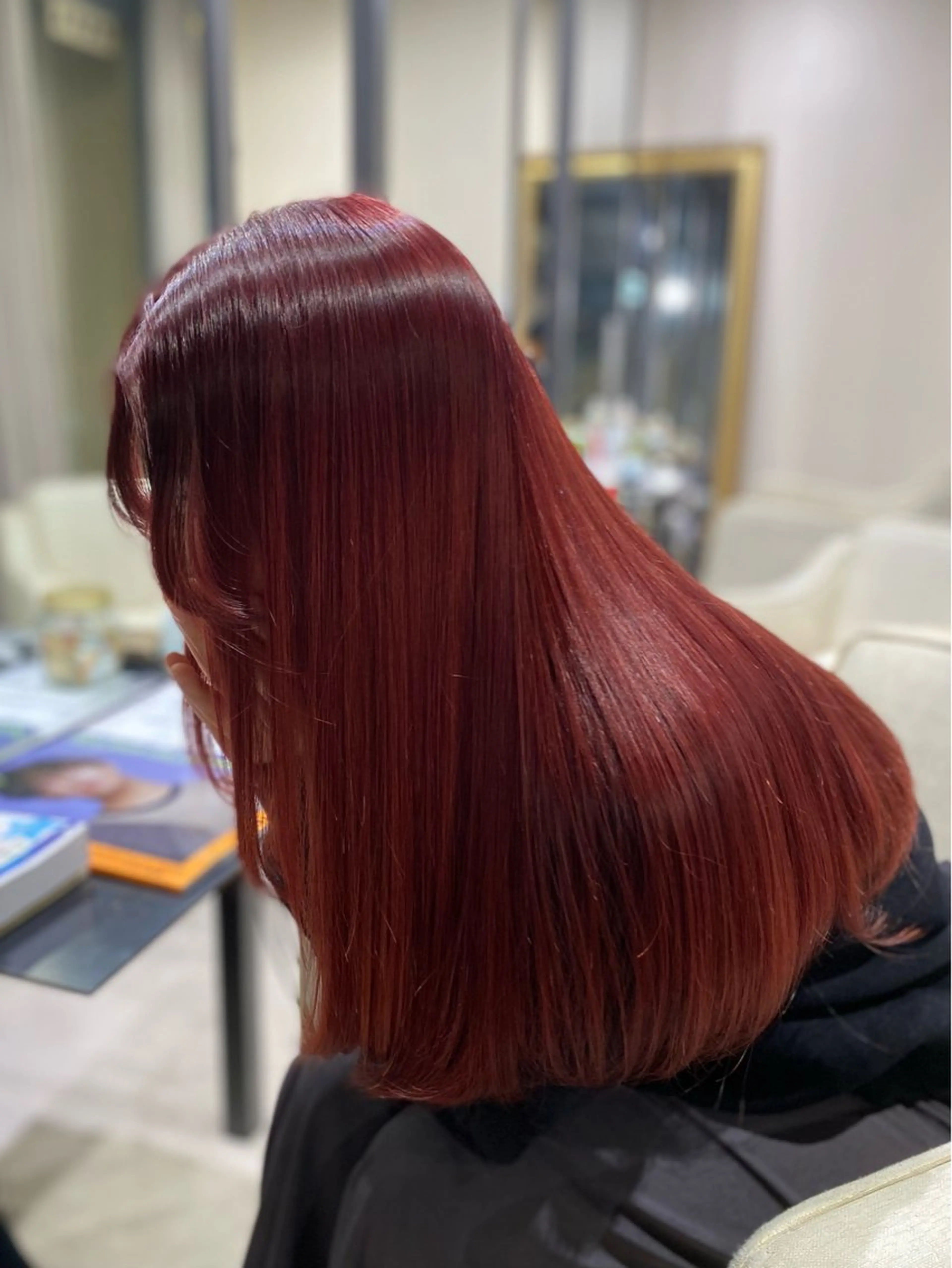 カラー ヘアカラー トリートメント ハイトーン✨艶髪💘 💘 AYANO💘のヘアスタイル