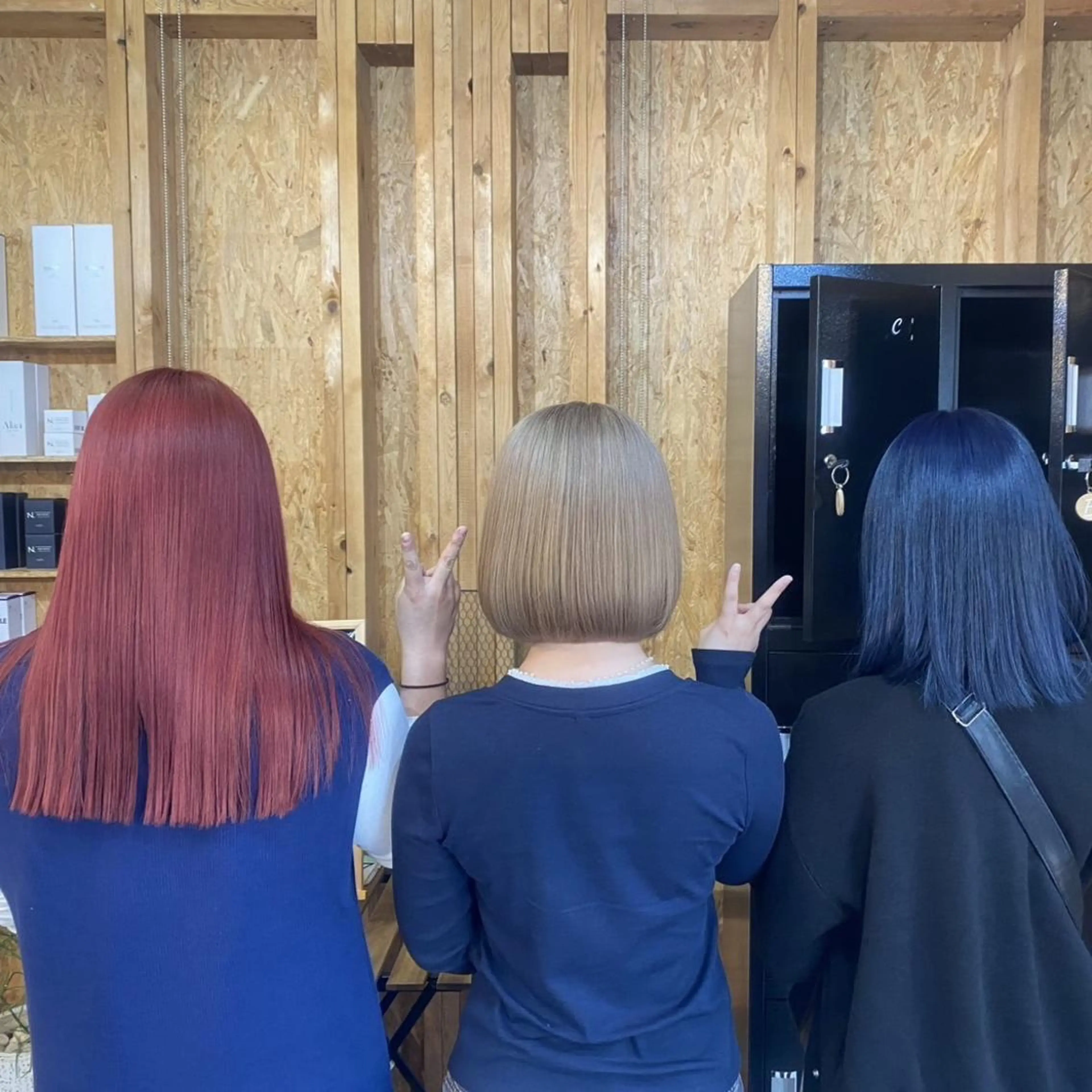 ミディアム 赤味ゼロ✨️透ける ハイトーン😇ハルキのヘアスタイル