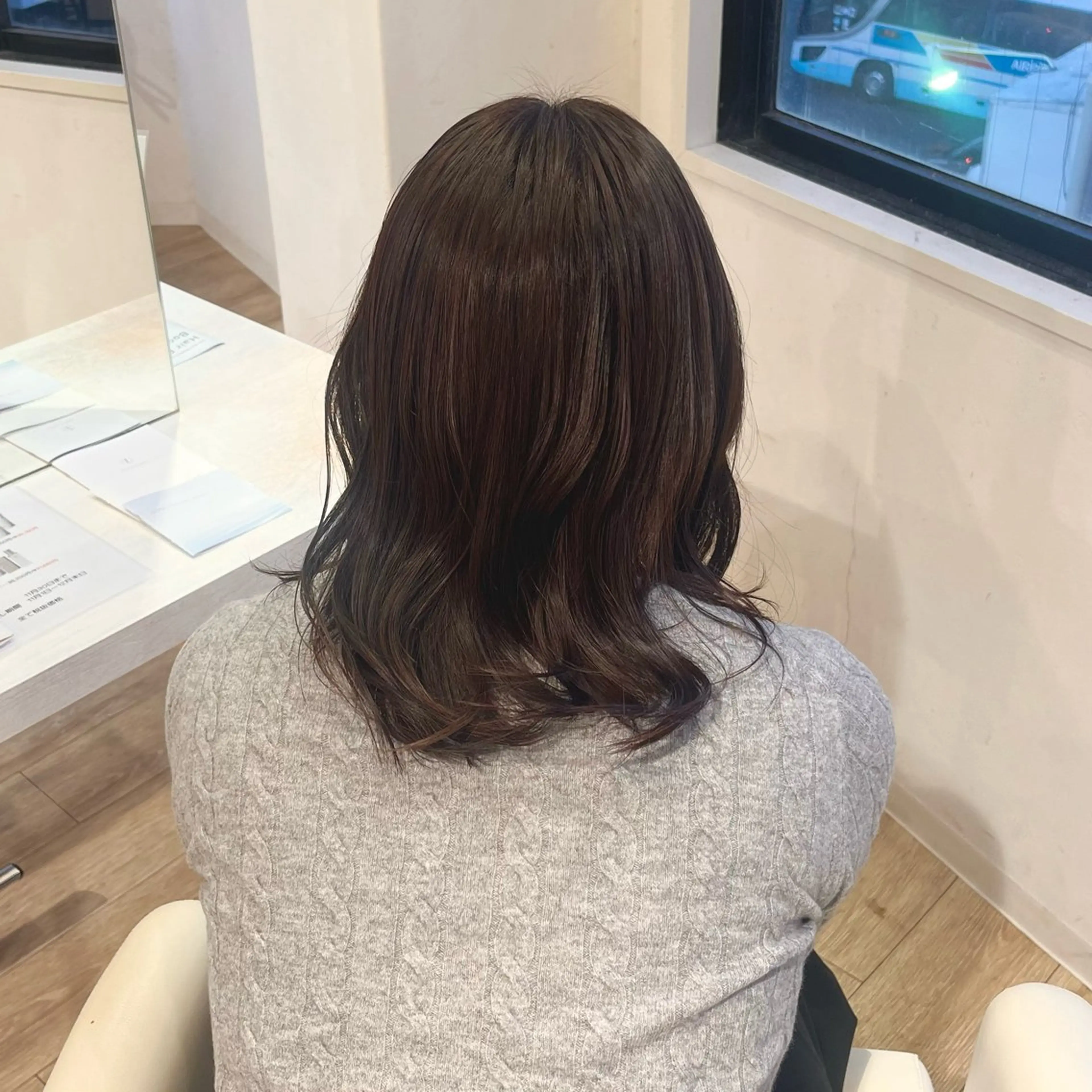 ミディアム トリートメント Lien所属・Mako 【艶髪/似合わせ】のヘアスタイル