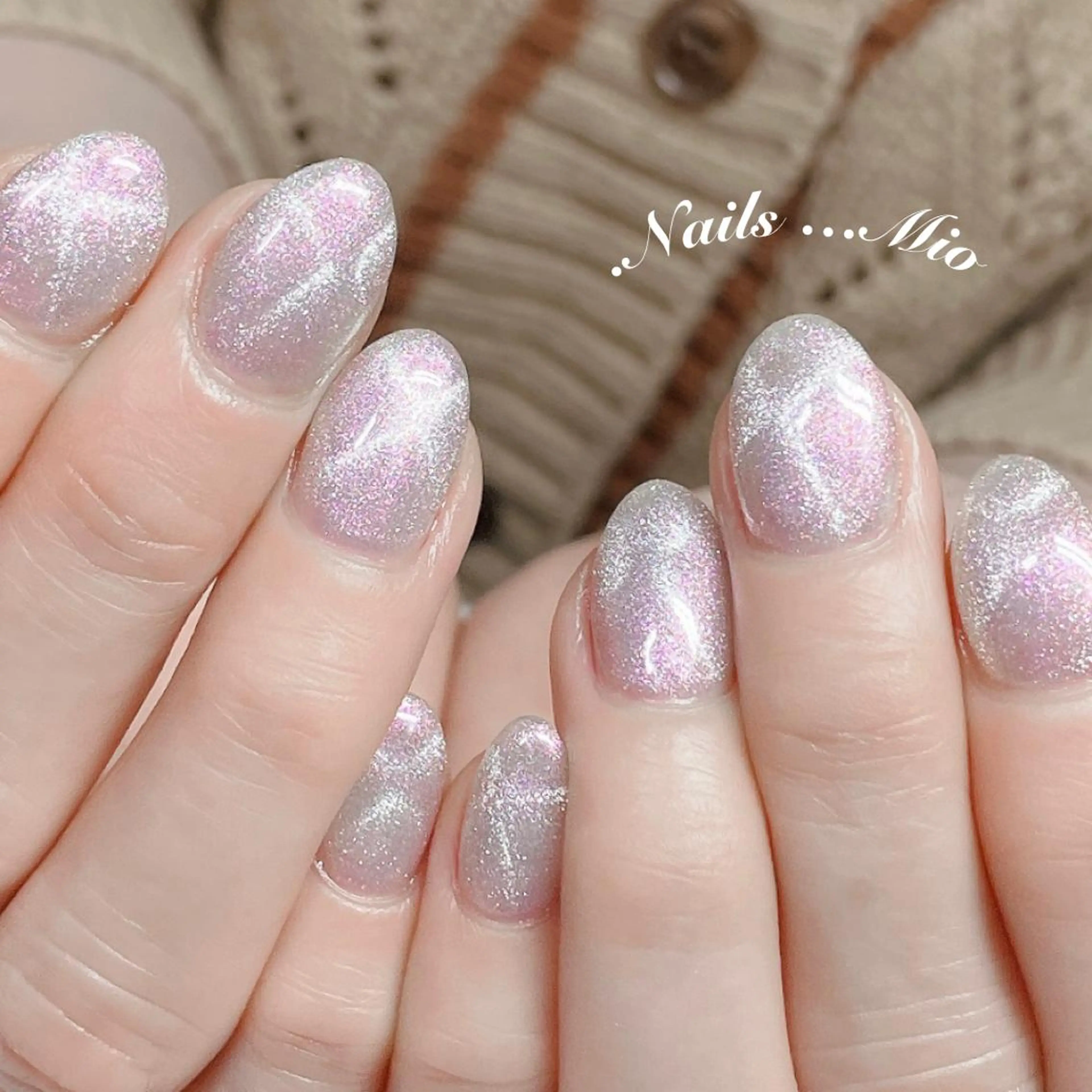 ネイル ジェルネイル マグネットネイル .Nails Mio 赤羽西ネイルサロンのネイルデザイン
