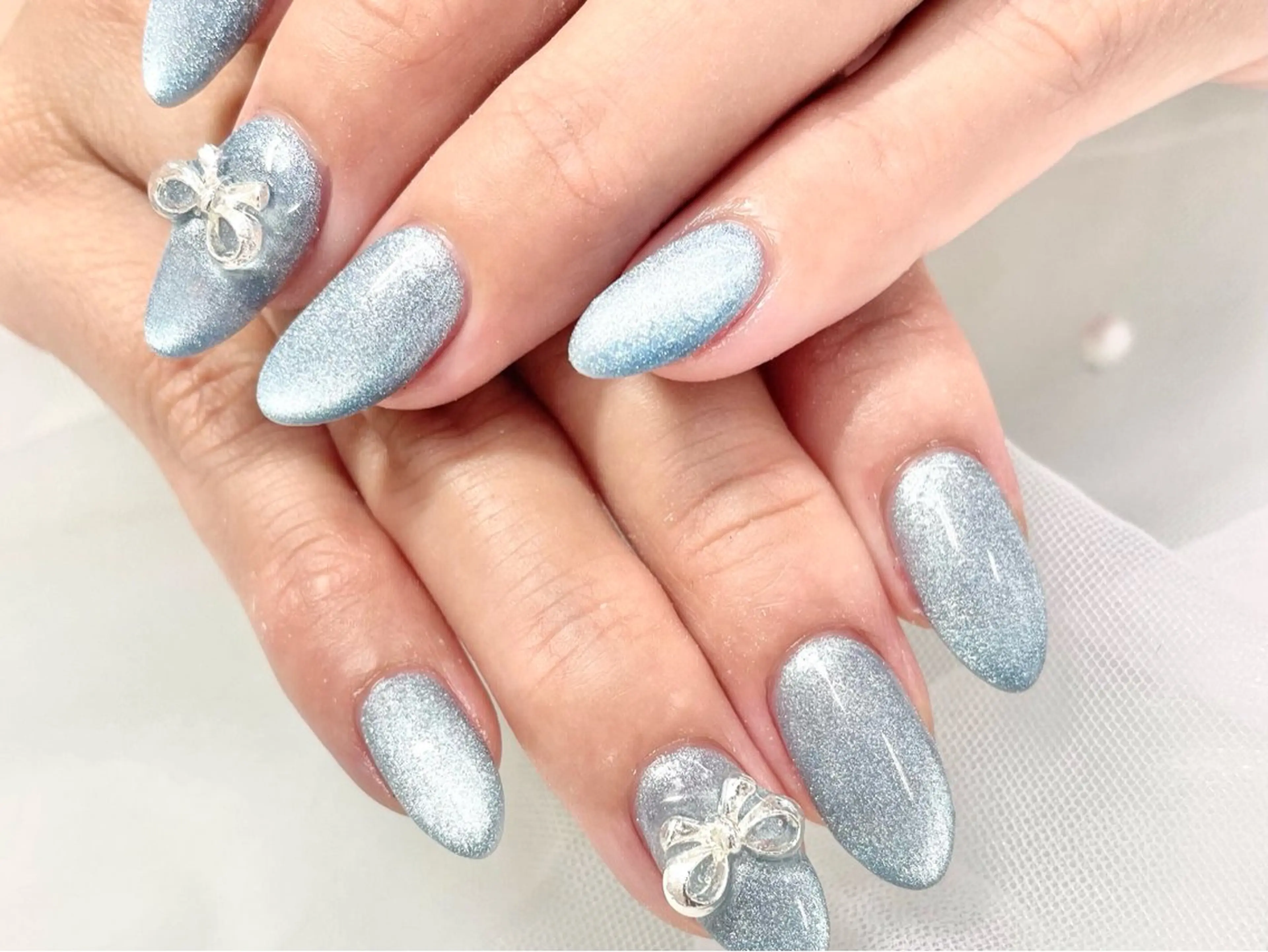 ネイル ジェルネイル 韓国ネイル マグネットネイル ニュアンスネイル パラジェル Nail Neige🐈🌙のネイルデザイン