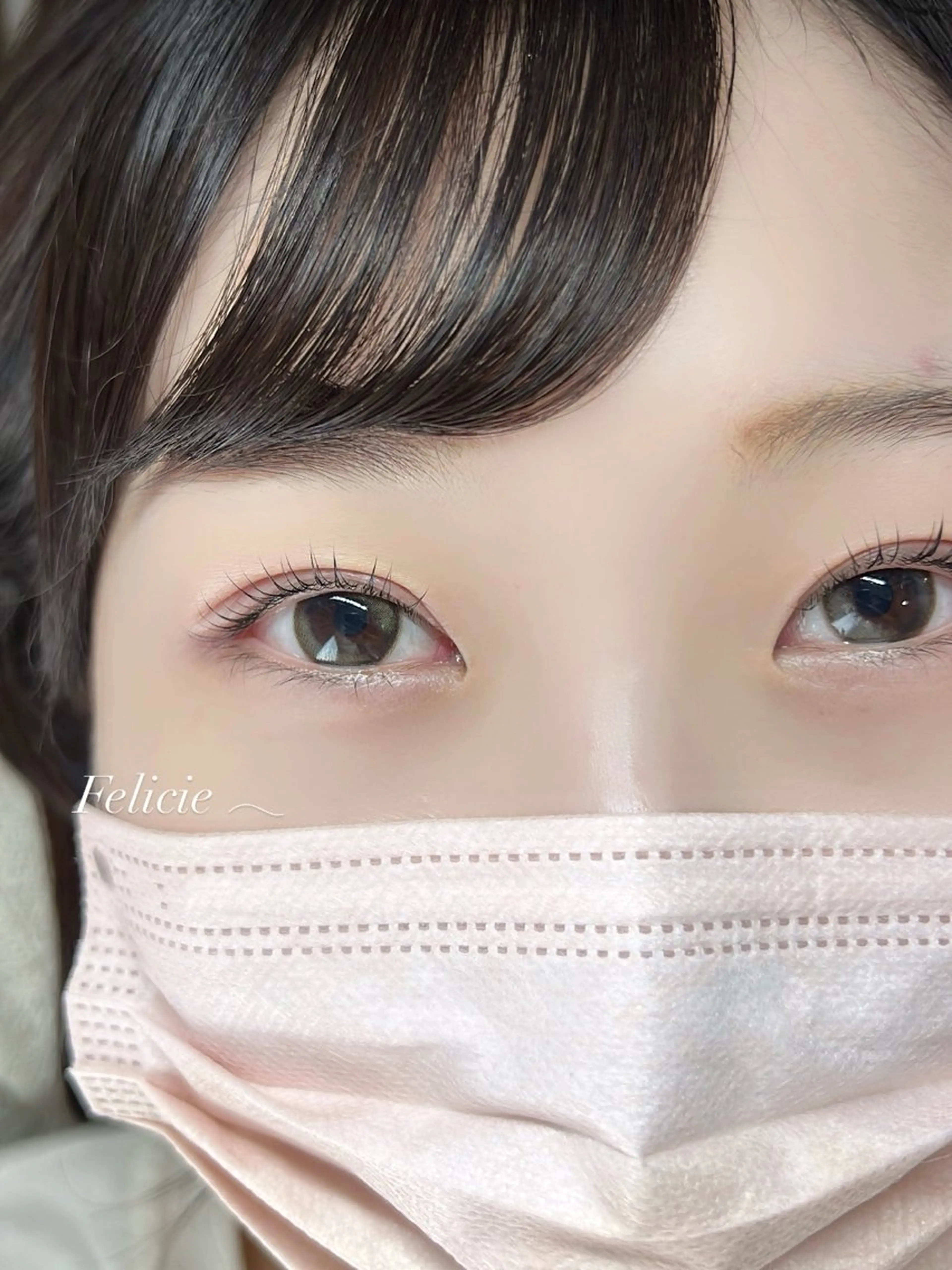 マツエク・マツパ 一重×まつ毛パーマ Felicie＊ Sayakaのマツエク・マツパデザイン