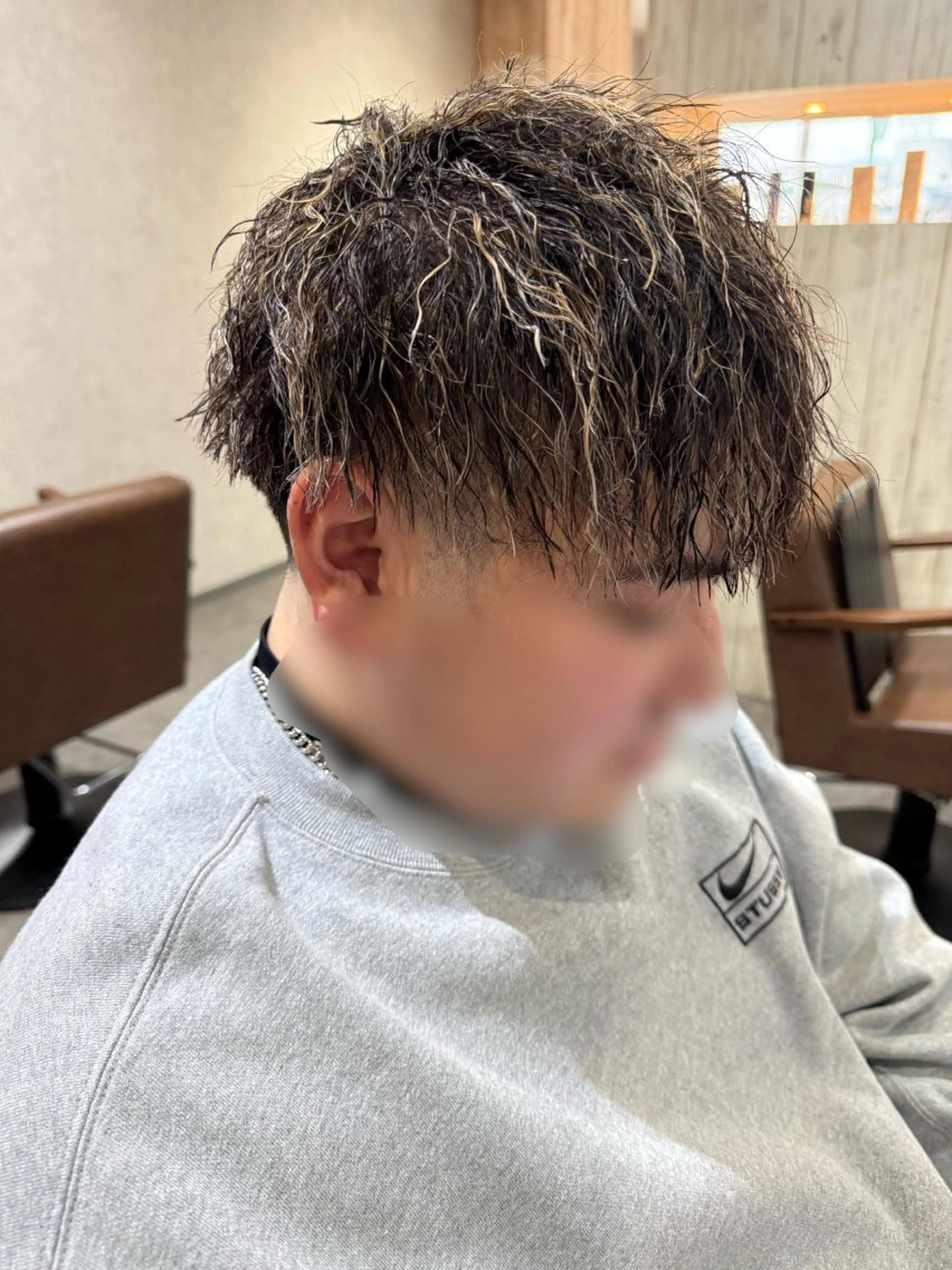 メンズ メンズメッシュ Bish Yanaのヘアスタイル