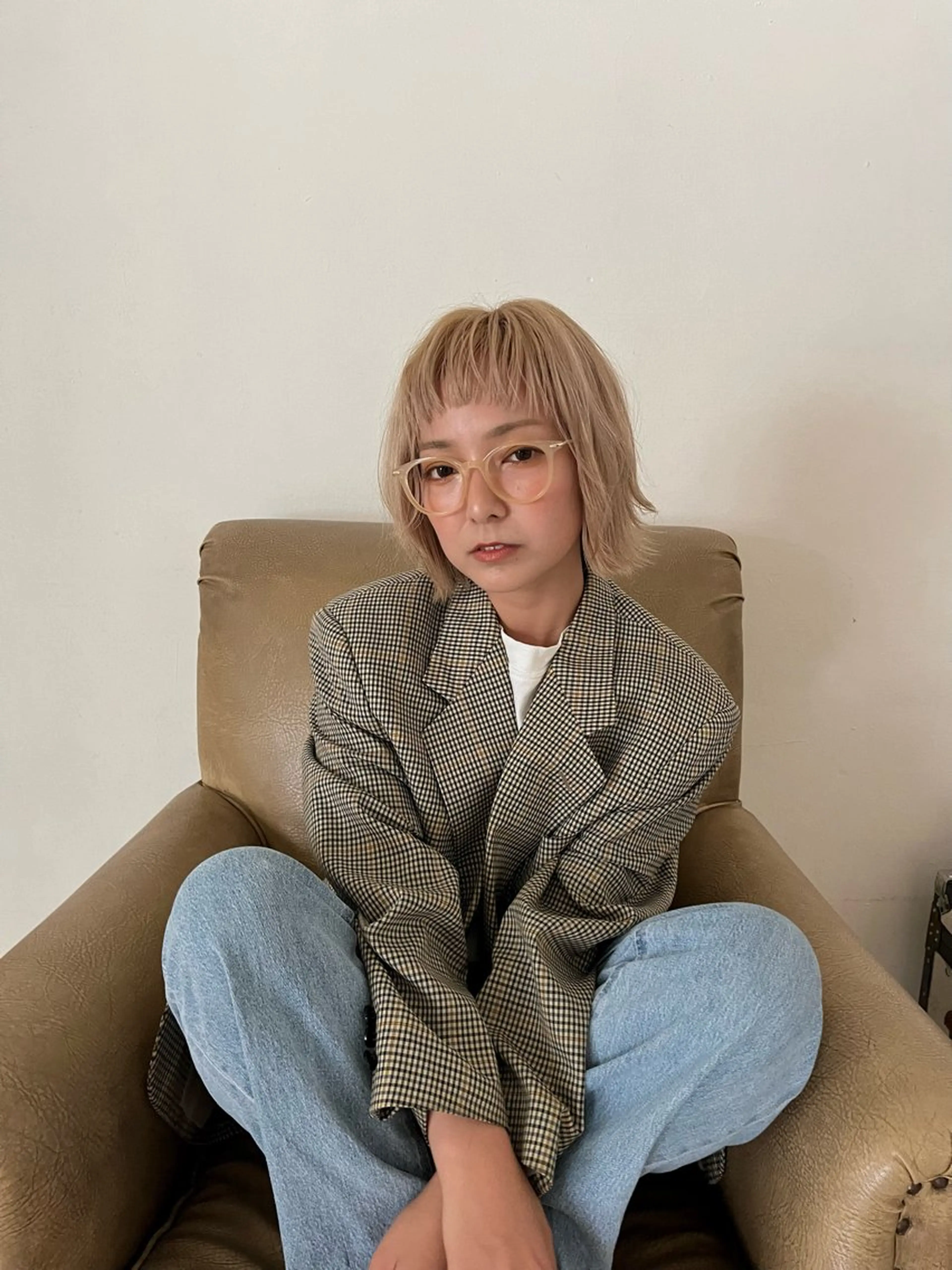 ショート カラー 西田 歩果のヘアスタイル