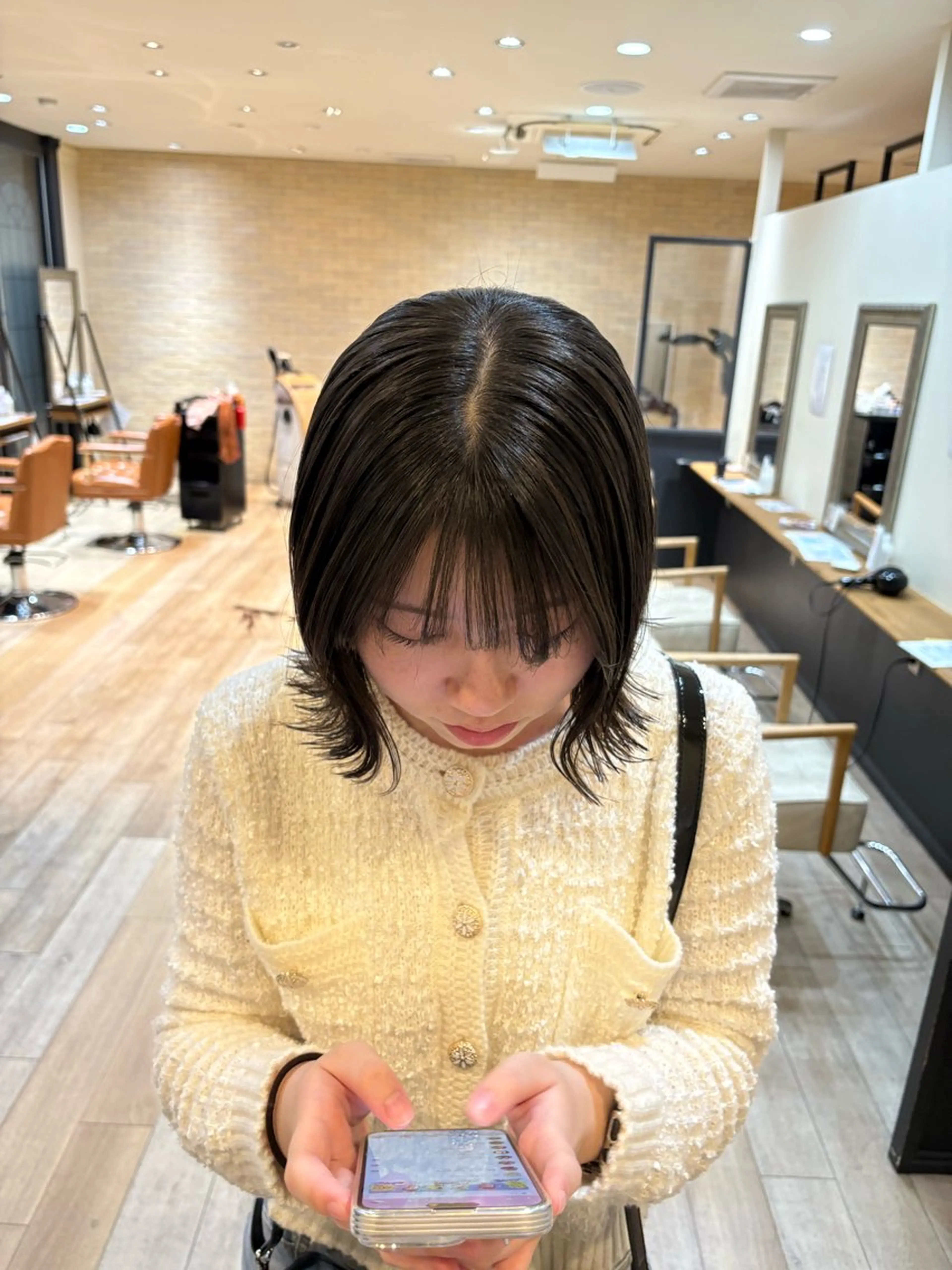 ショート しおり🍬 KOKORO🤍のヘアスタイル