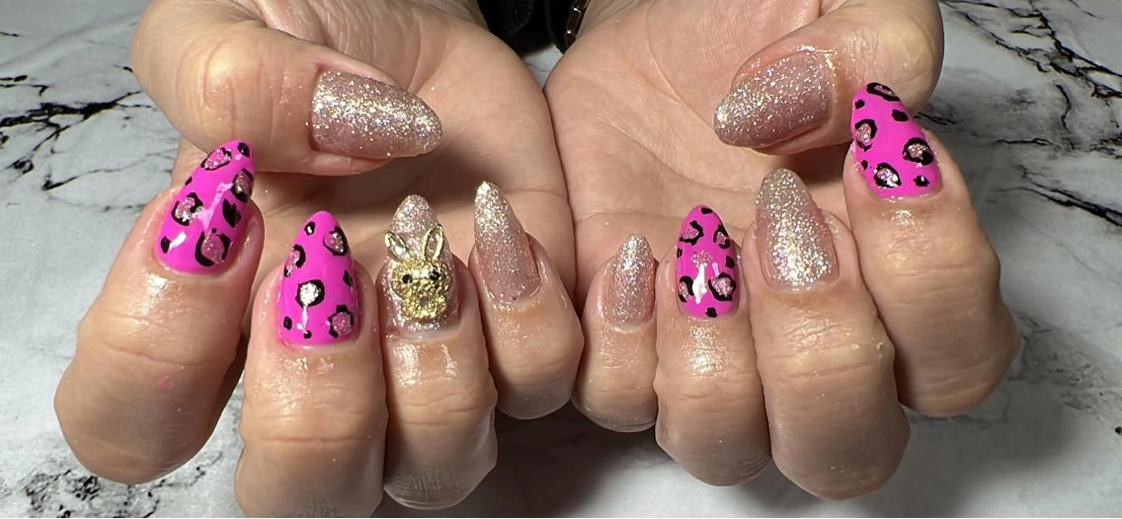 ネイル ピンク Ruana Nailのネイルデザイン