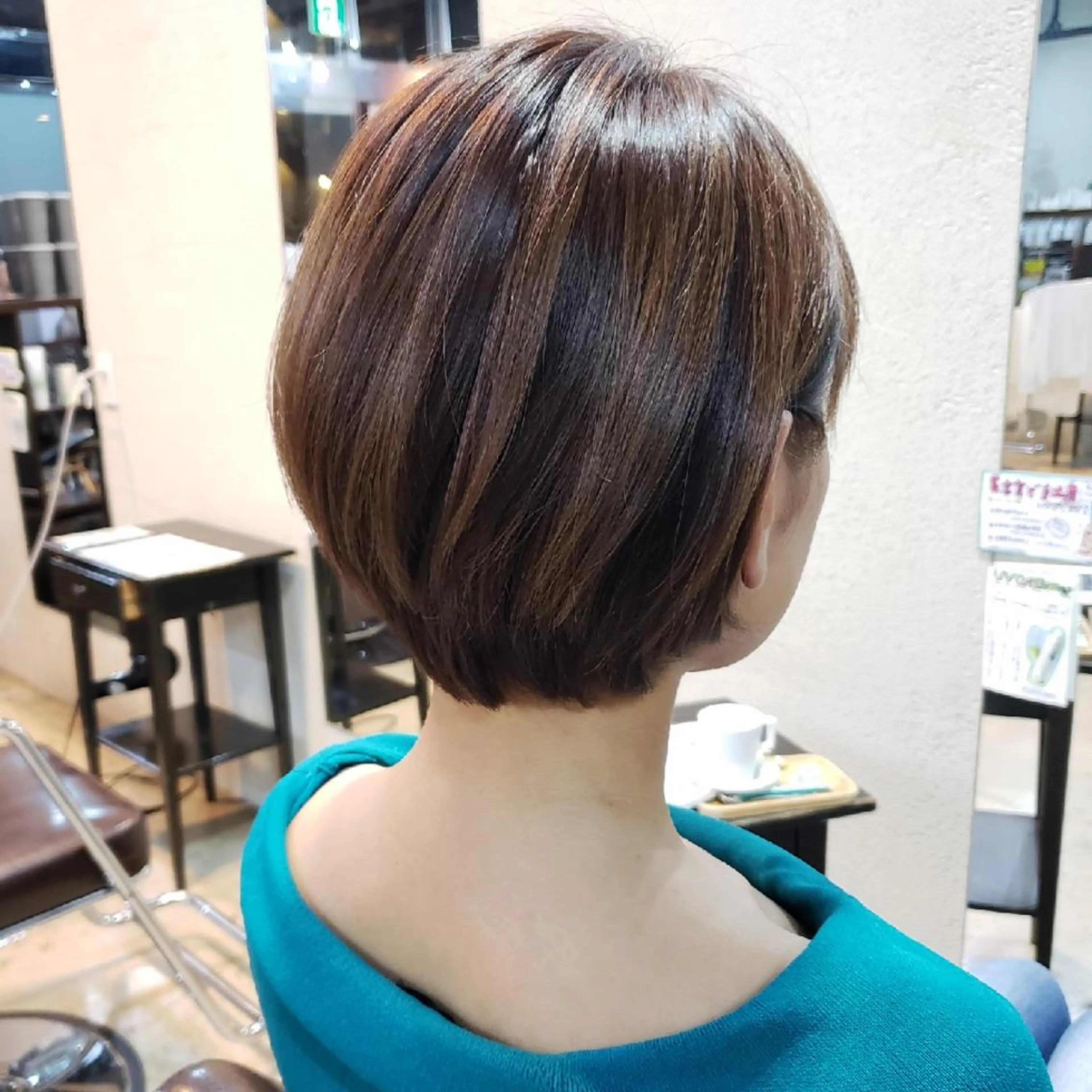 ショート カラー ショートボブ ハイライトカラー ボブ ハイライト ショートヘア 【ショート×美髪】  澤田　周のヘアスタイル