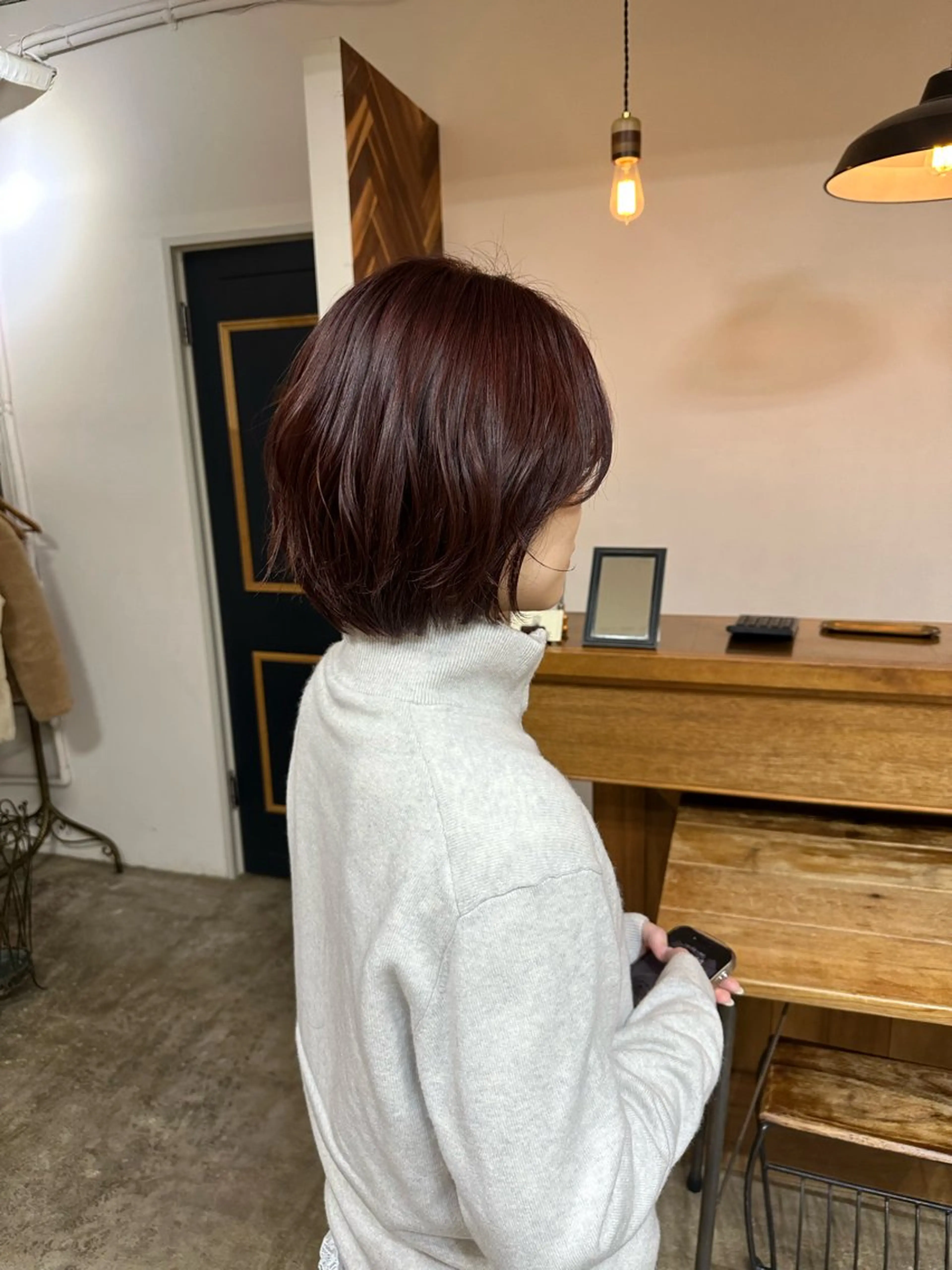 ショート ヘアカラー トリートメント NAGISA 🎀透明感カラー🎀のヘアスタイル