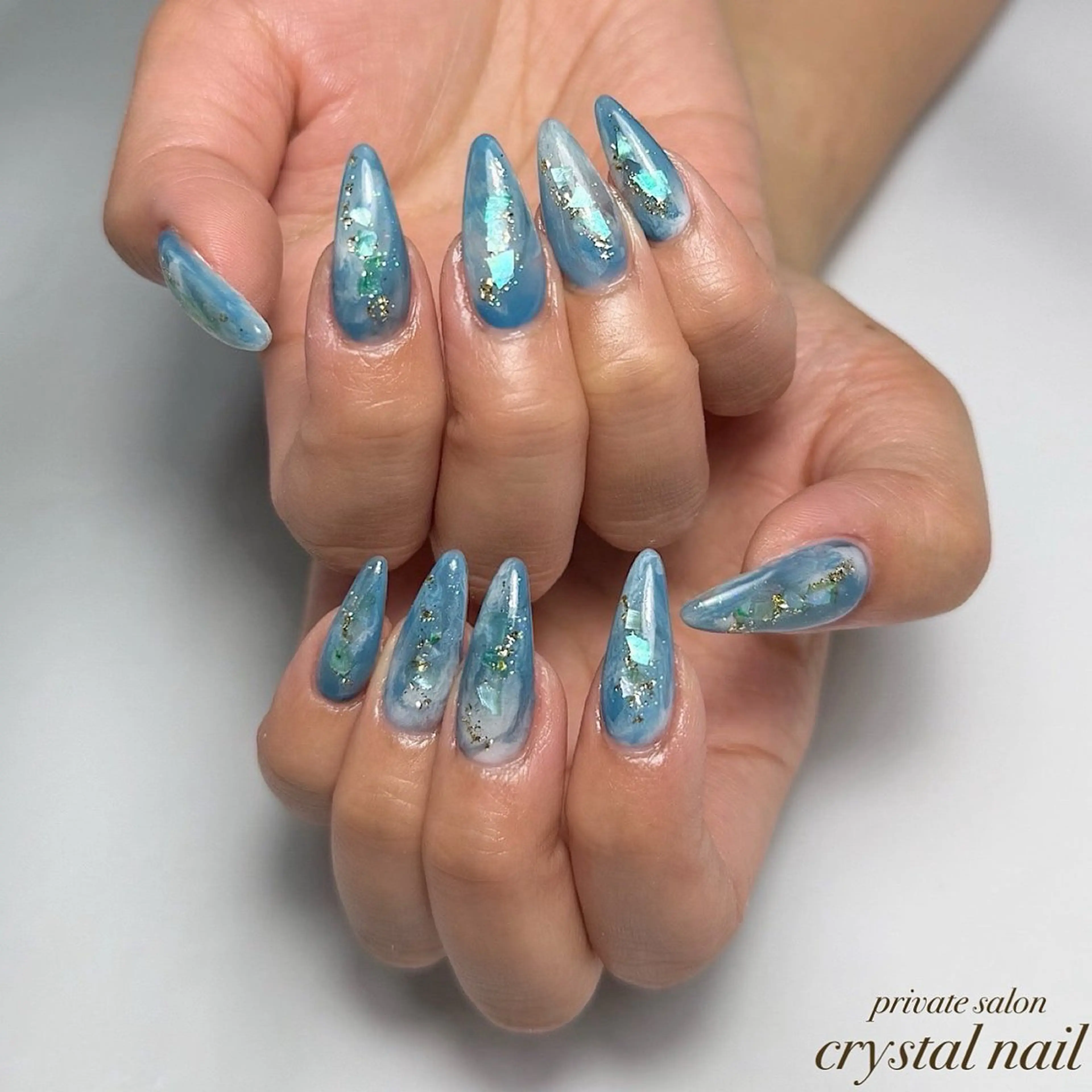 ネイル 夏ネイル Crystal Nailのネイルデザイン