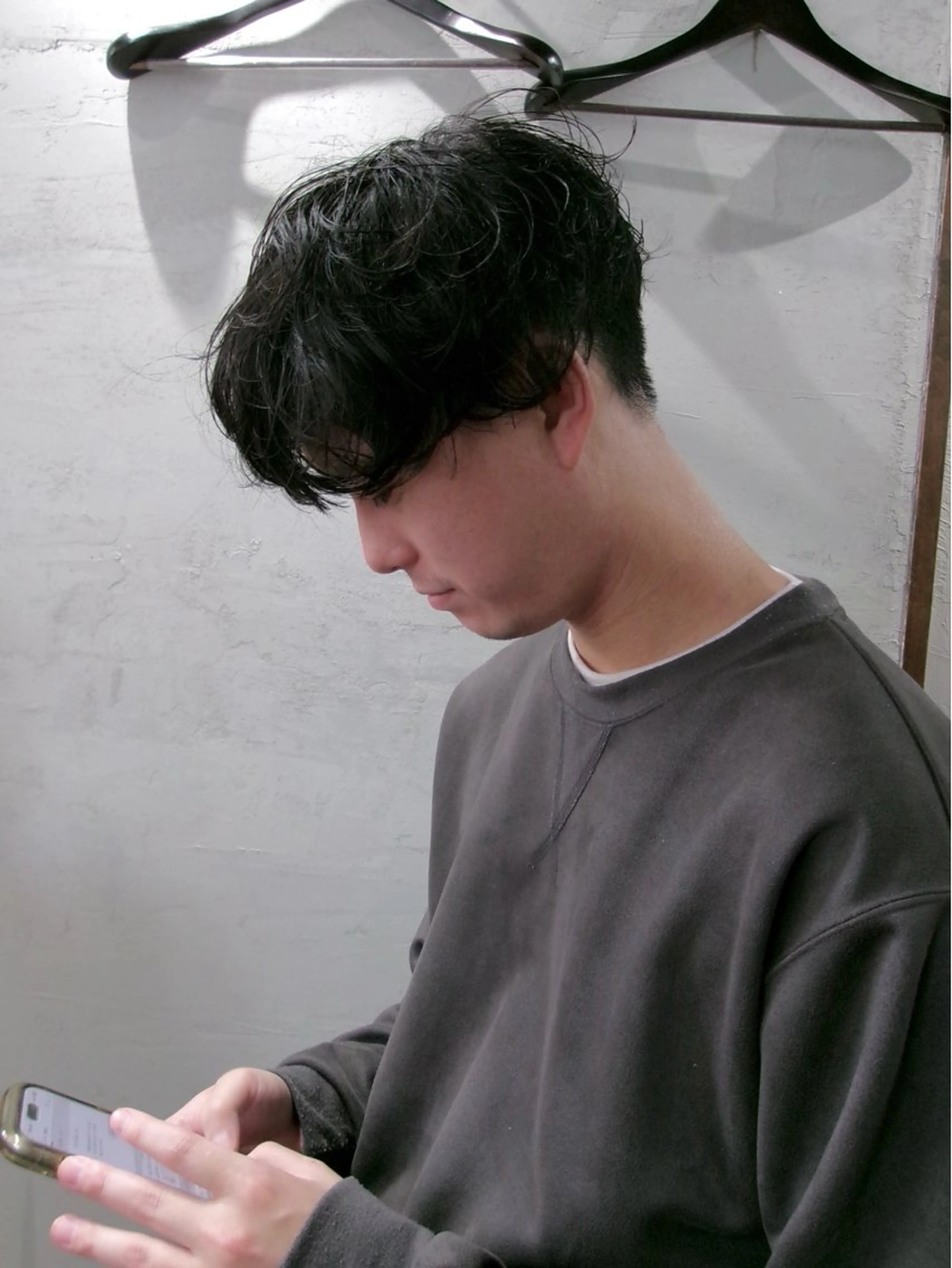 ショート garage.所属・吉田 慎冴/メンズパーマのヘアスタイル