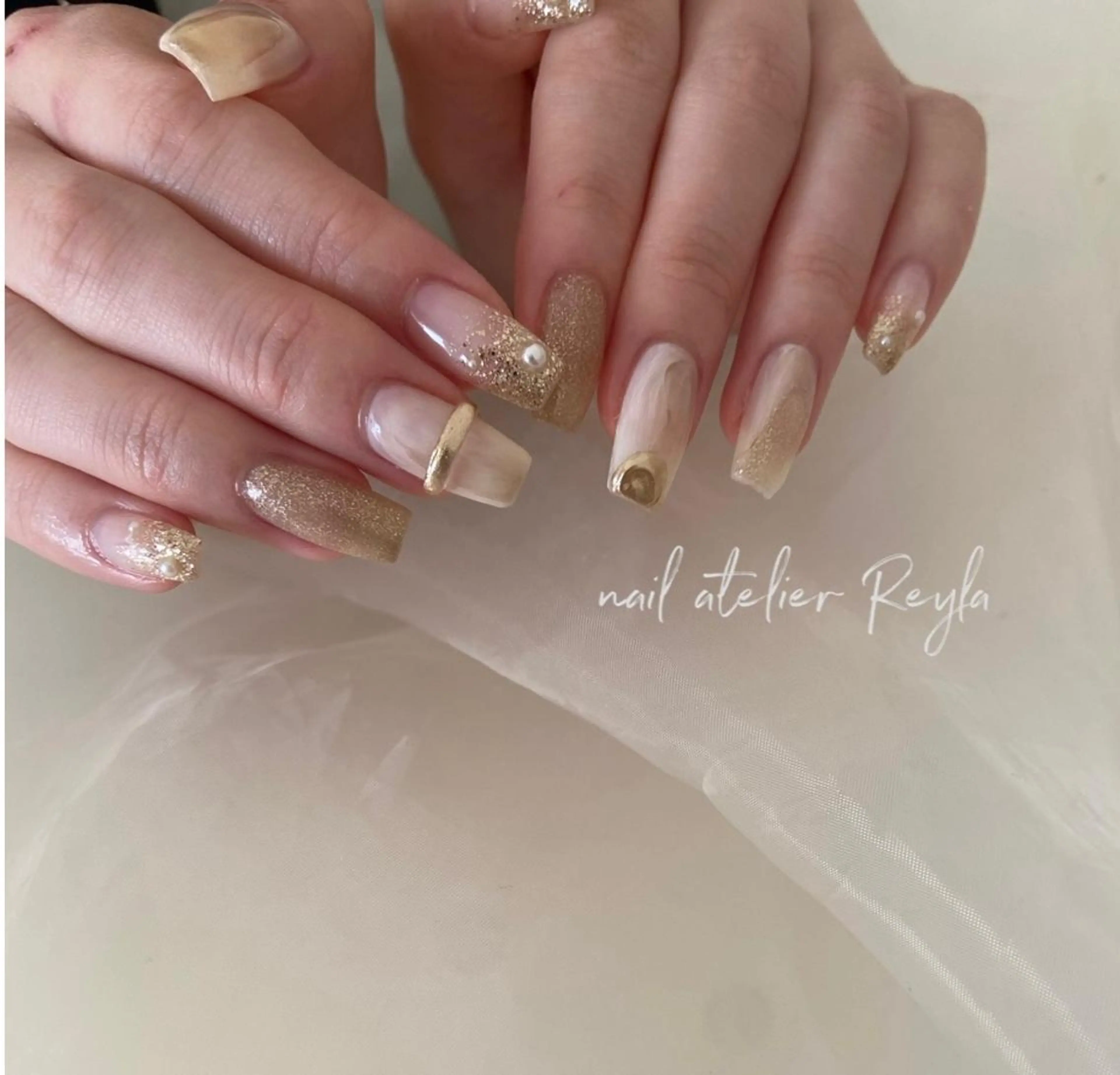 ネイル ハンドネイル atelier Reylaのネイルデザイン