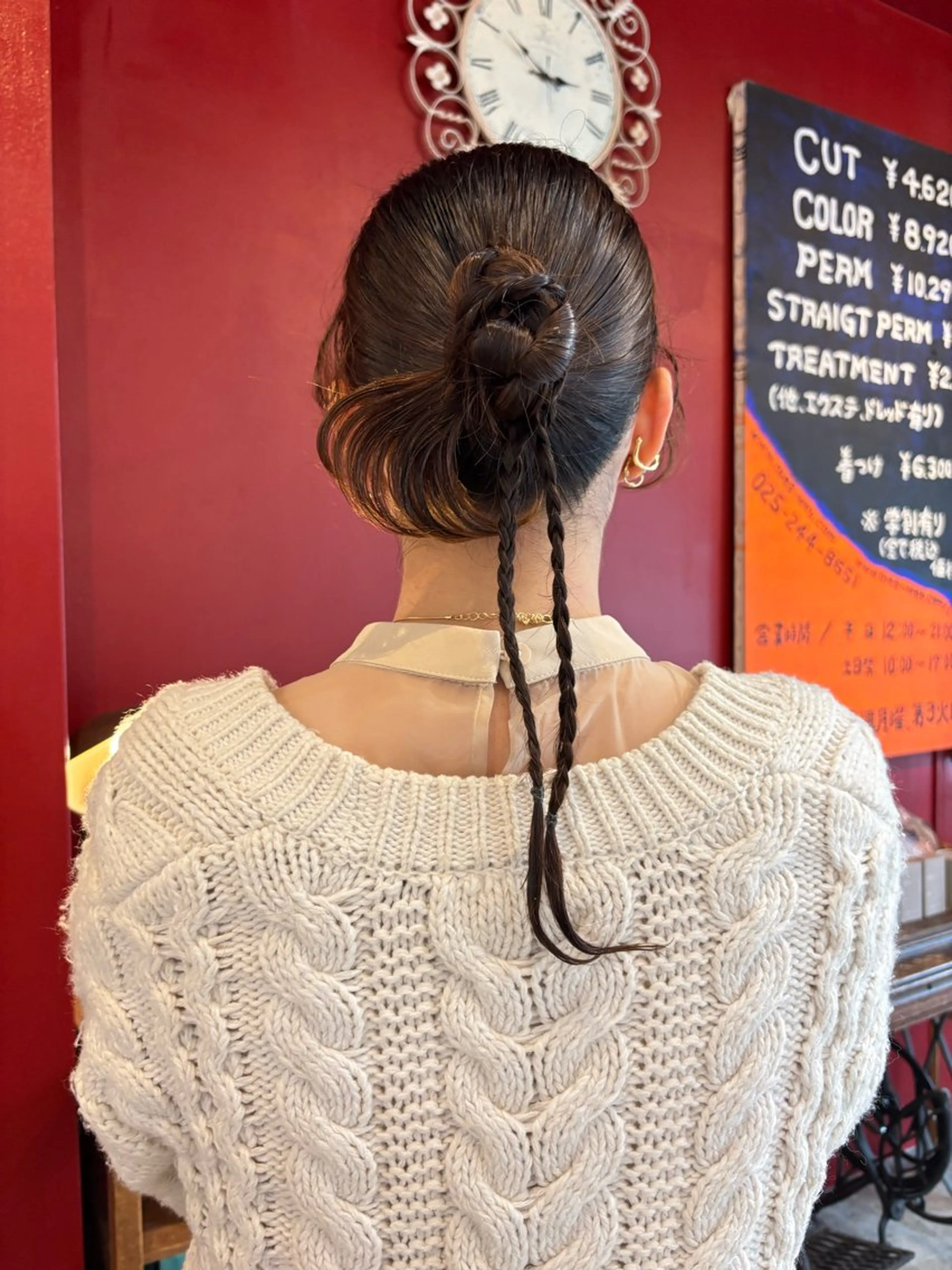 ヘアアレンジ 小日向 沙織のヘアスタイル