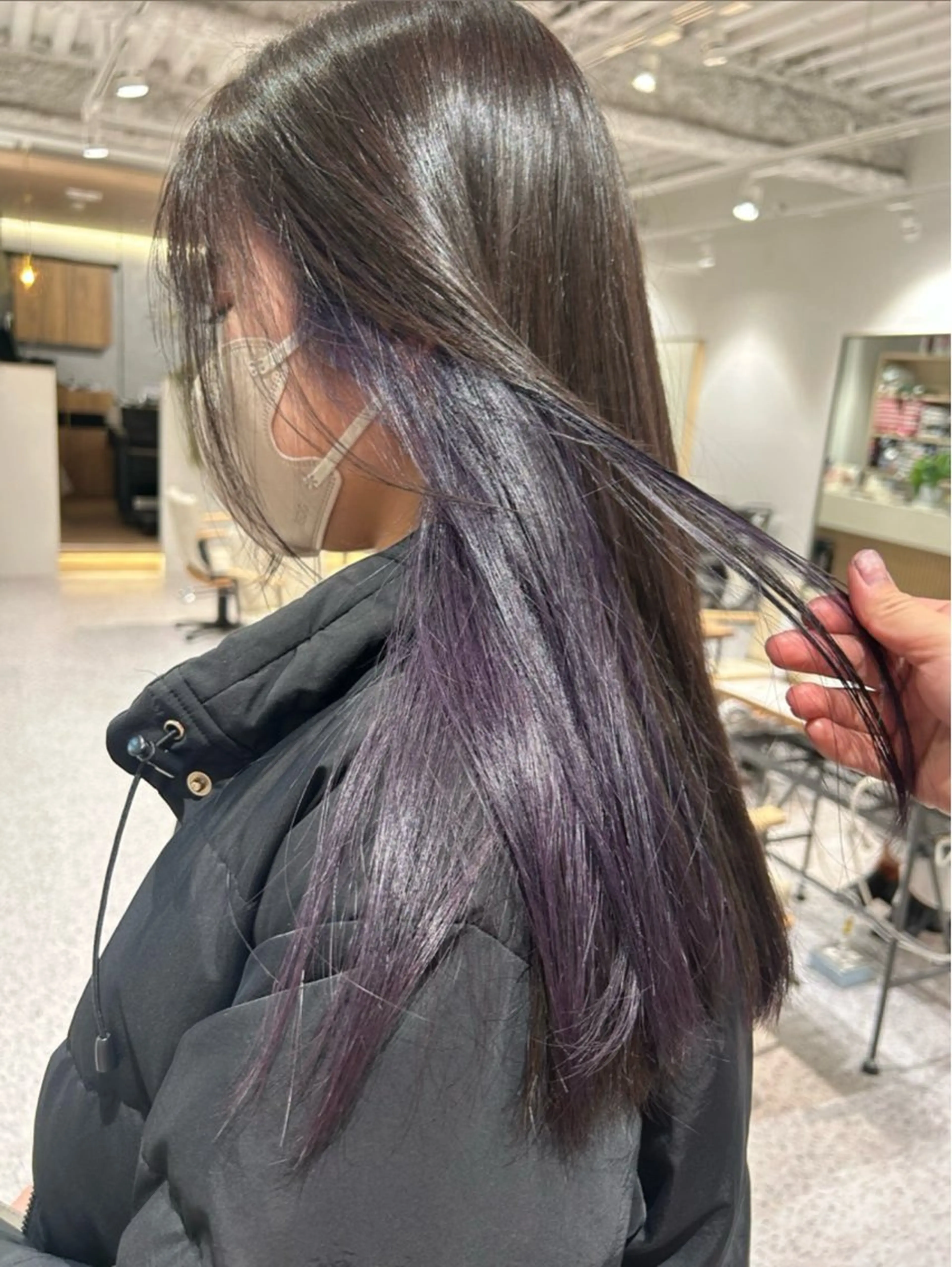 ロング ヘアカラー hair&eye🎀 /momoKaのマツエク・マツパデザイン