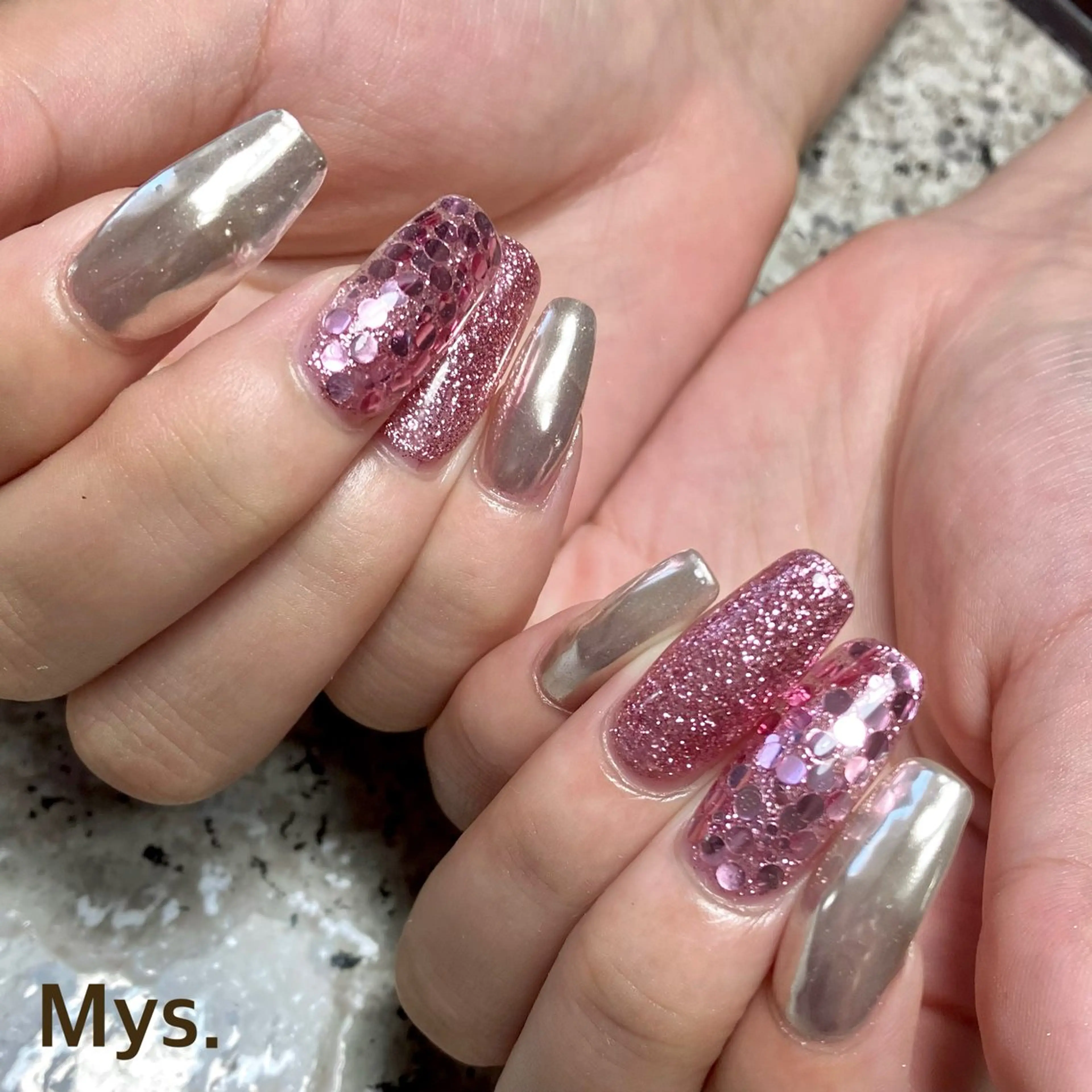 ネイル ハンドネイル Mys. 三上紗紀のネイルデザイン