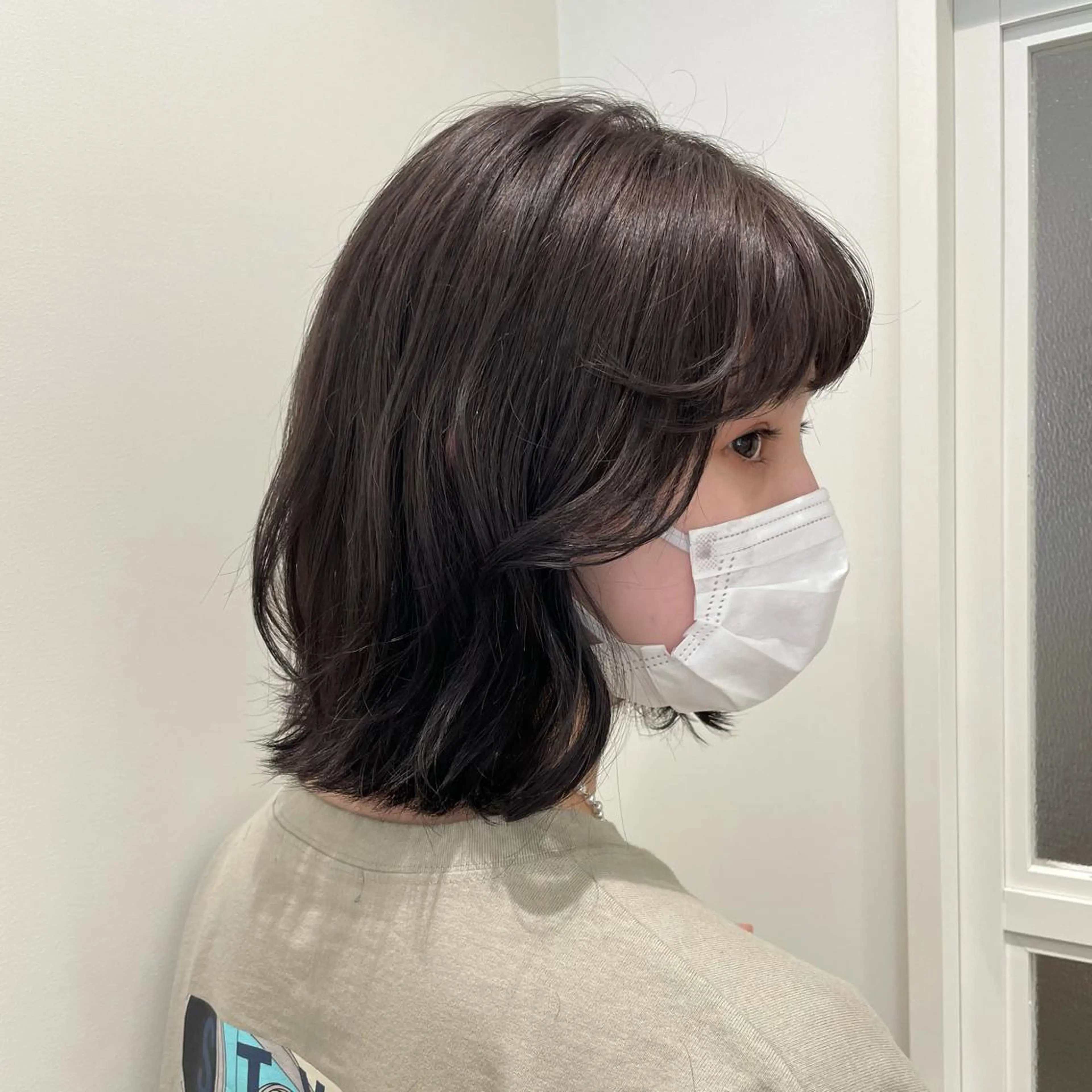 【当日限定】🤍前髪（顔まわり）カット　× ヘアカラー　🤍の写真