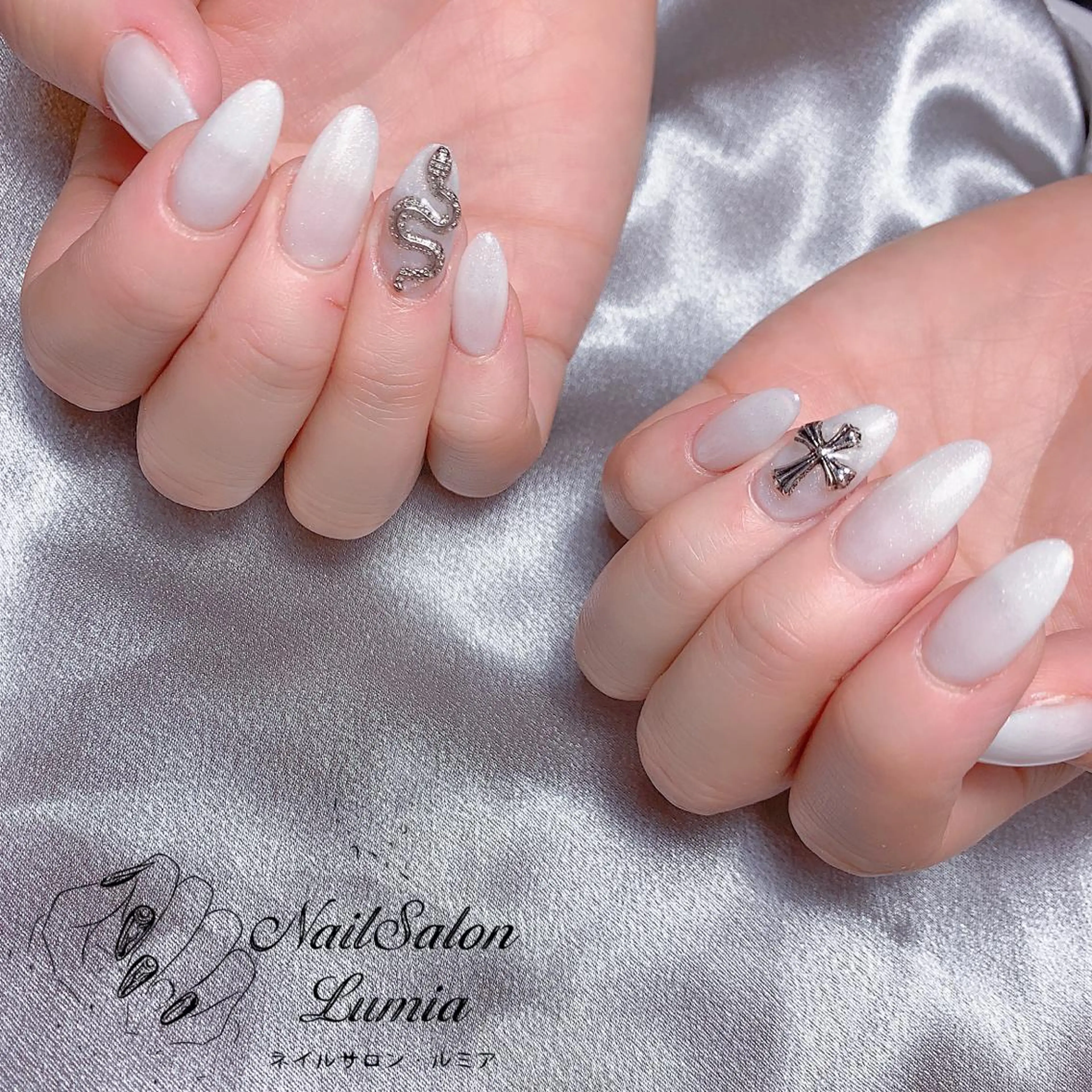 ネイル ハンドネイル ネイルサロン ルミア Lumia 店長のネイルデザイン