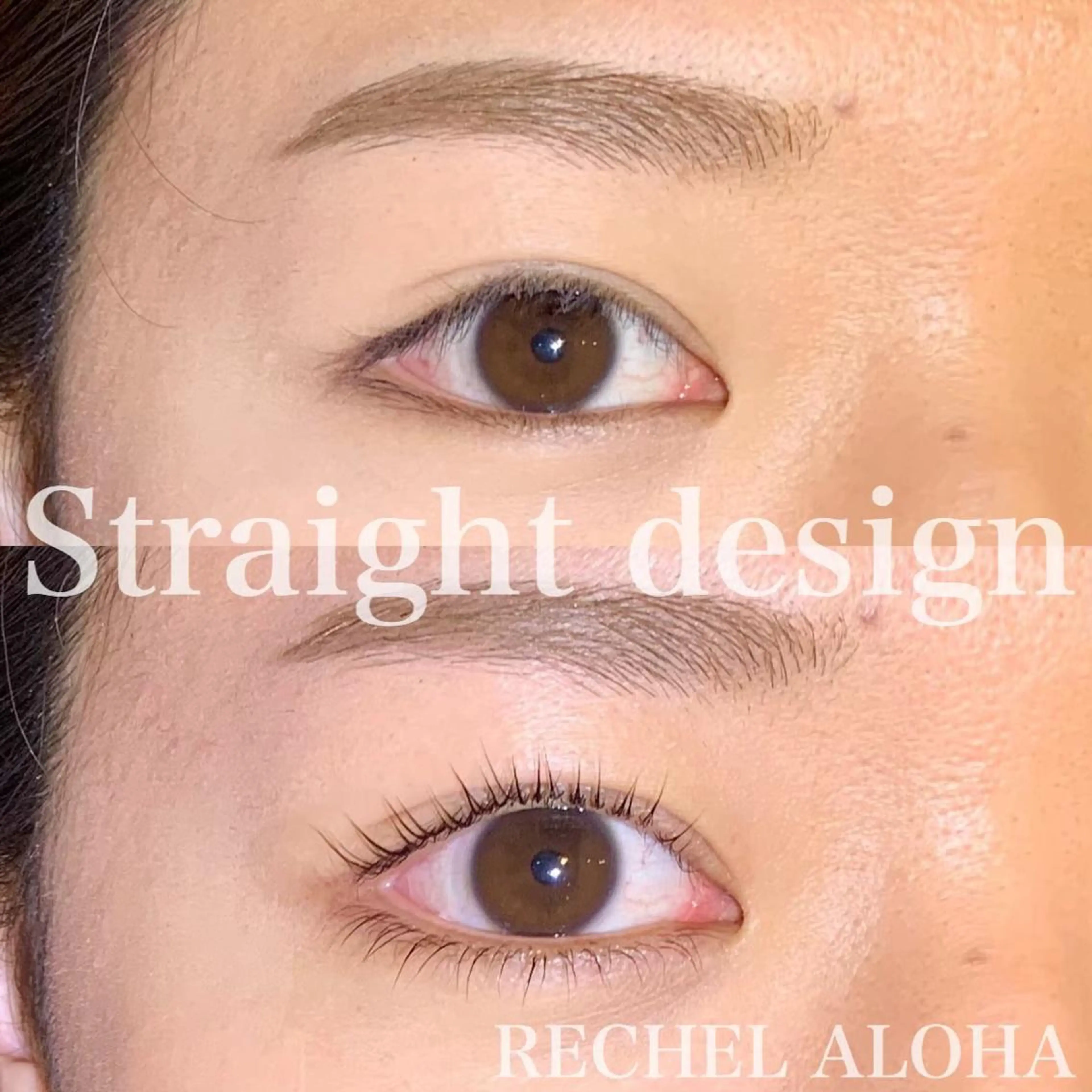 マツエク・マツパ マツパ RECHEL ALOHA所属・RECHEL ALOHA　茨木店のマツエク・マツパデザイン