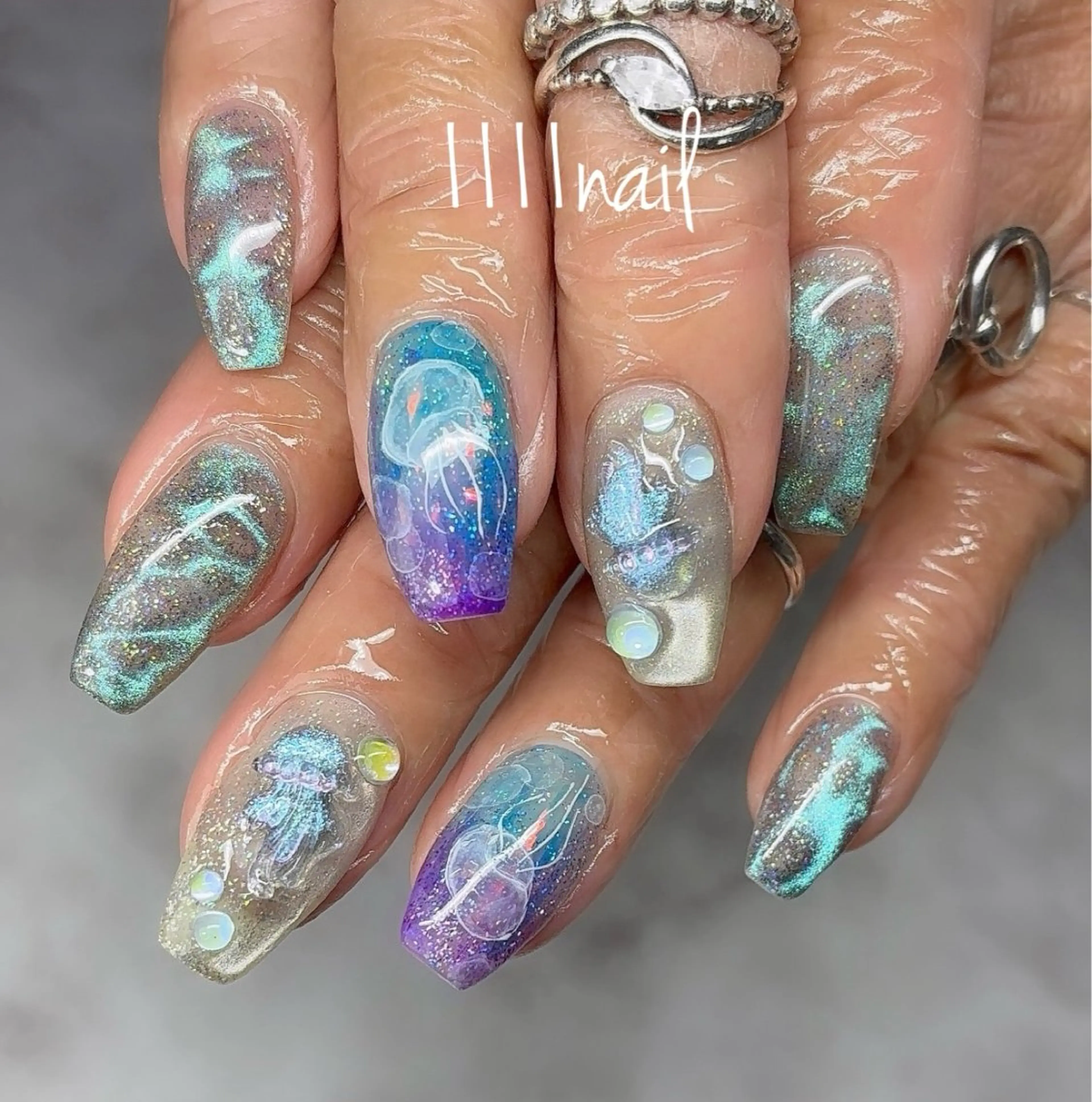 ネイル ハンドネイル 1111nail イチカワのネイルデザイン