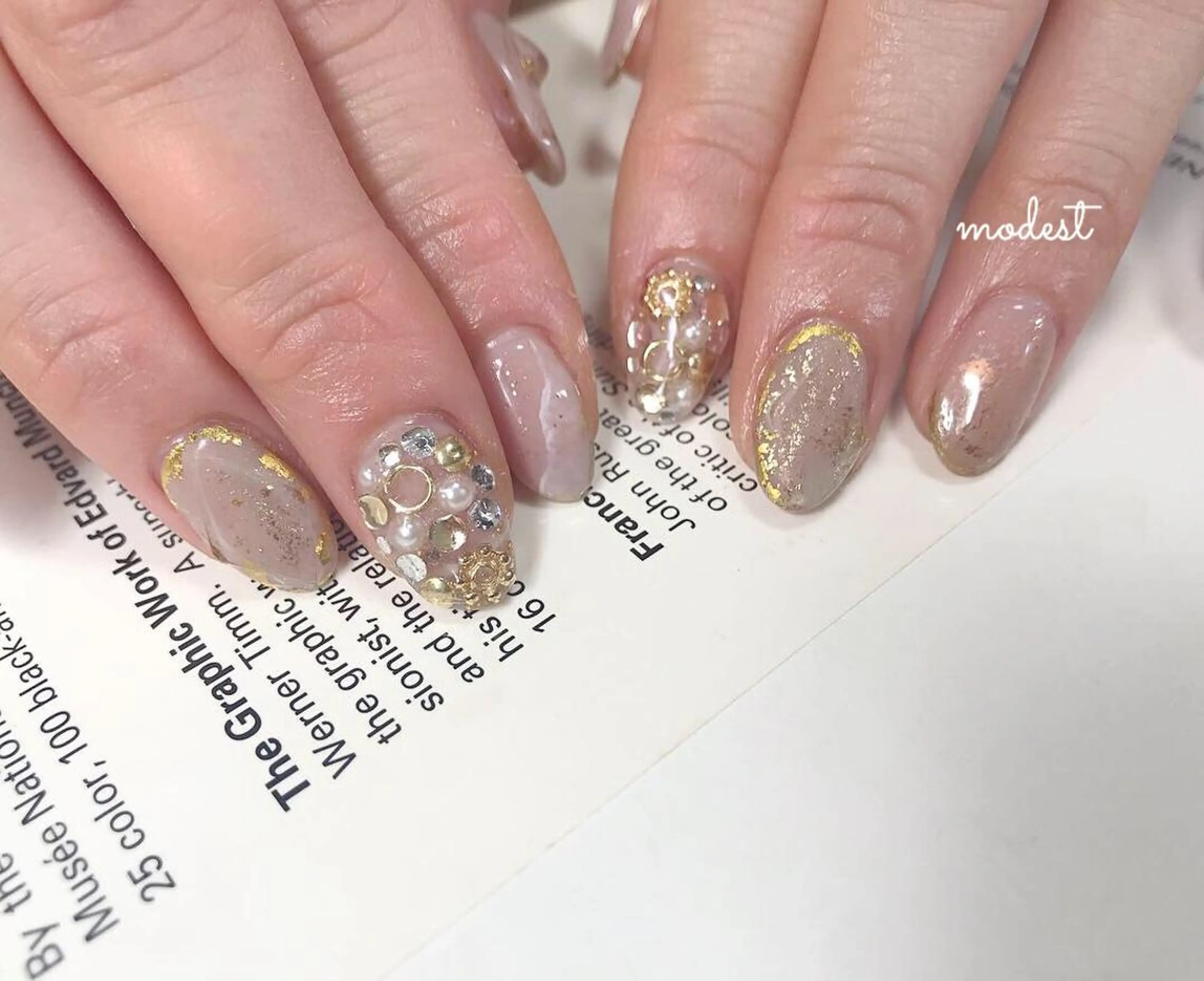 ネイル 久田 悠佳のネイルデザイン