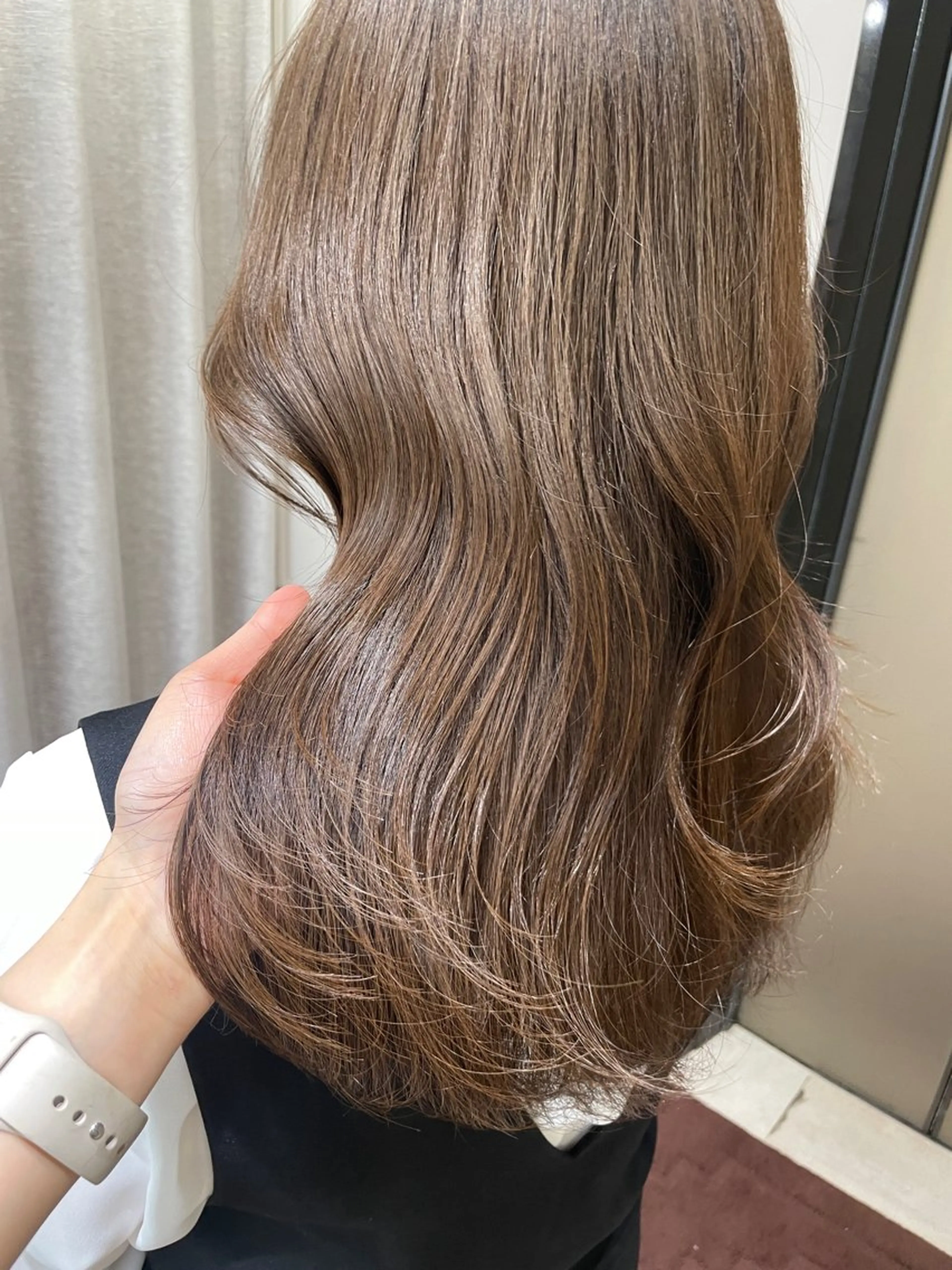 セミロング カラー カット ヘアカラー トリートメント HARUKA韓国ヘア /Luana梅田のヘアスタイル