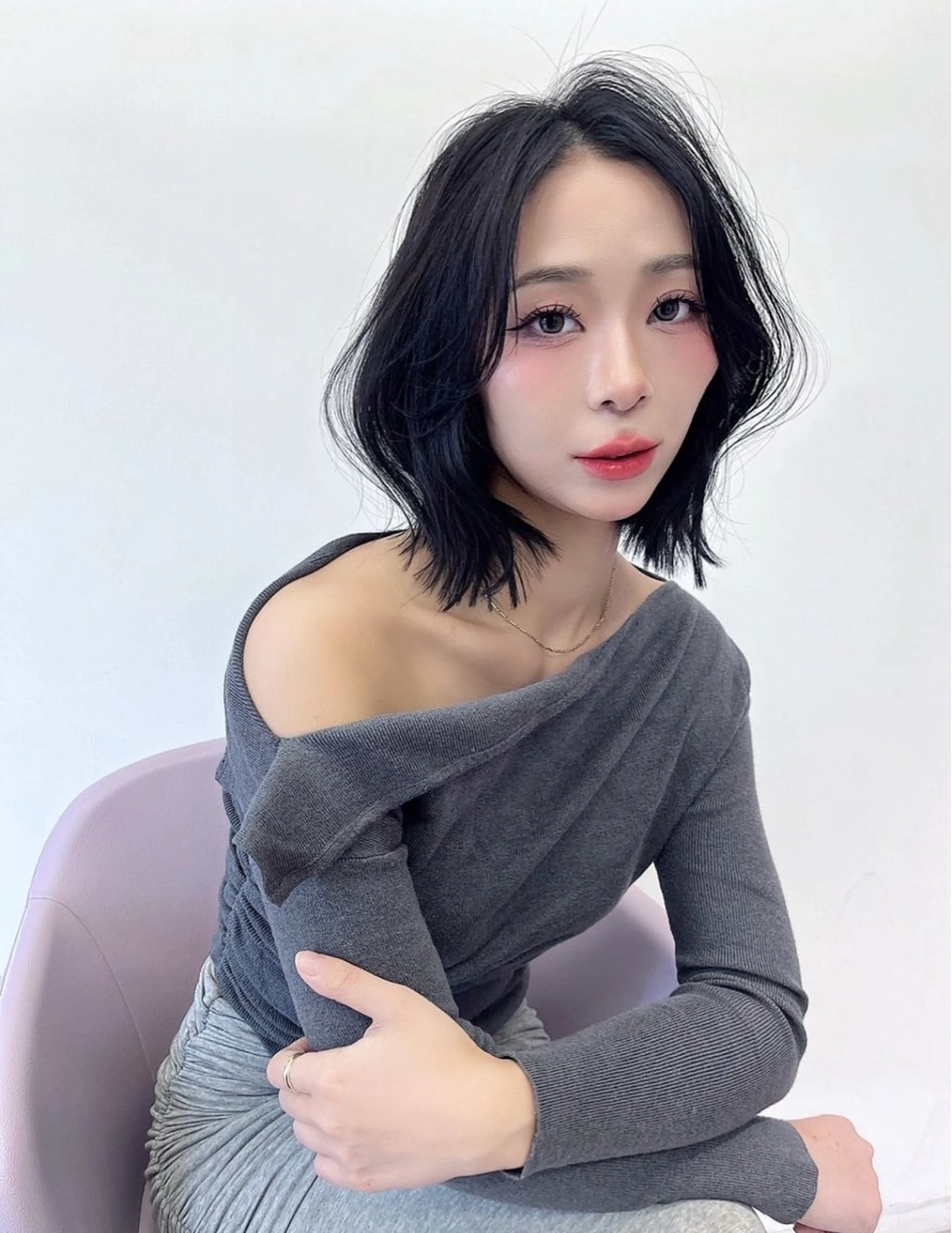 ロング カラー ヘアアレンジ カット ヘアカラー トリートメント 韓国ヘア/髪質改善 TAKAHIROのヘアスタイル