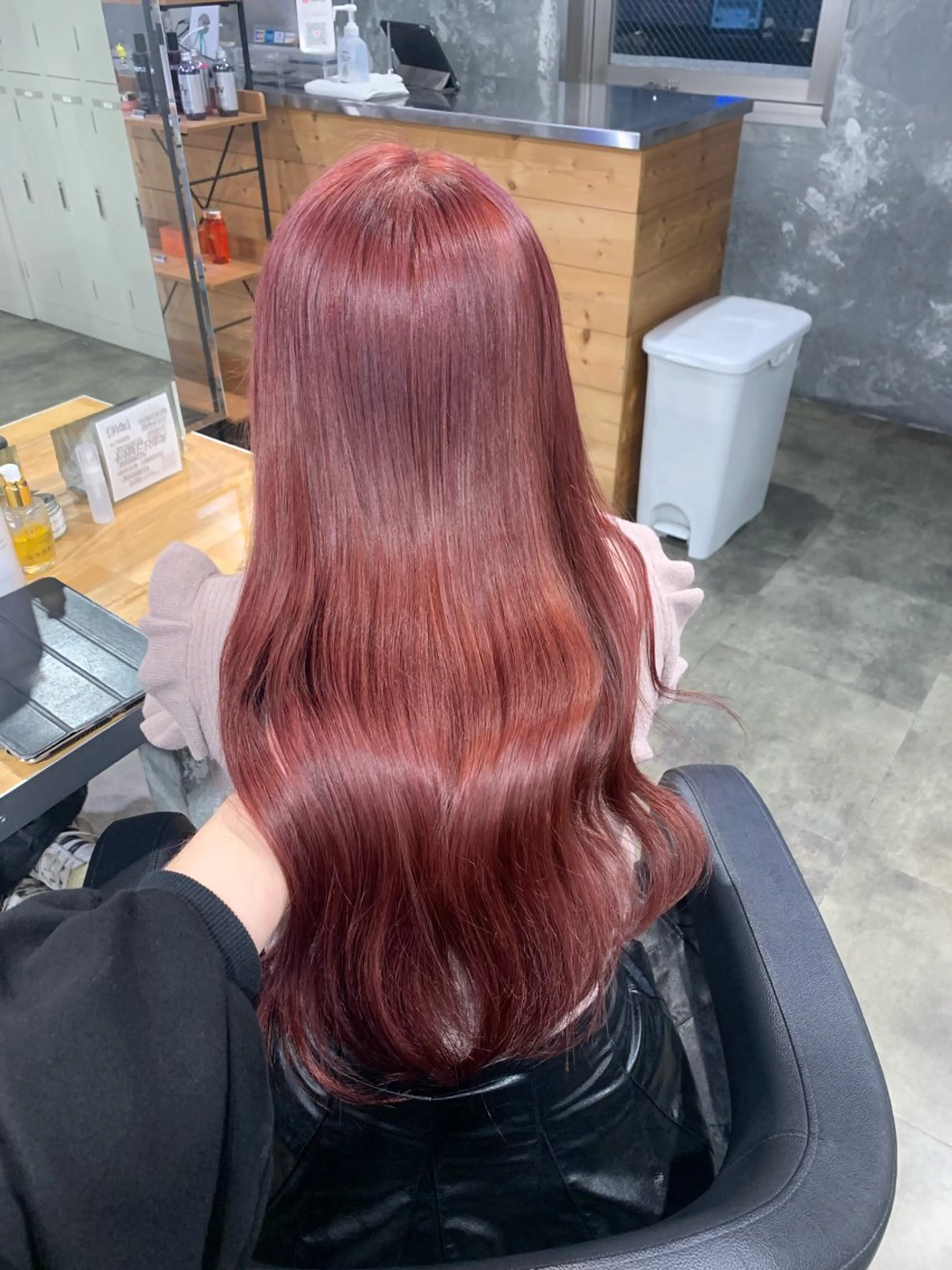 ロング IS所属・横浜美容室/透明感 カラー/レイヤーのヘアスタイル