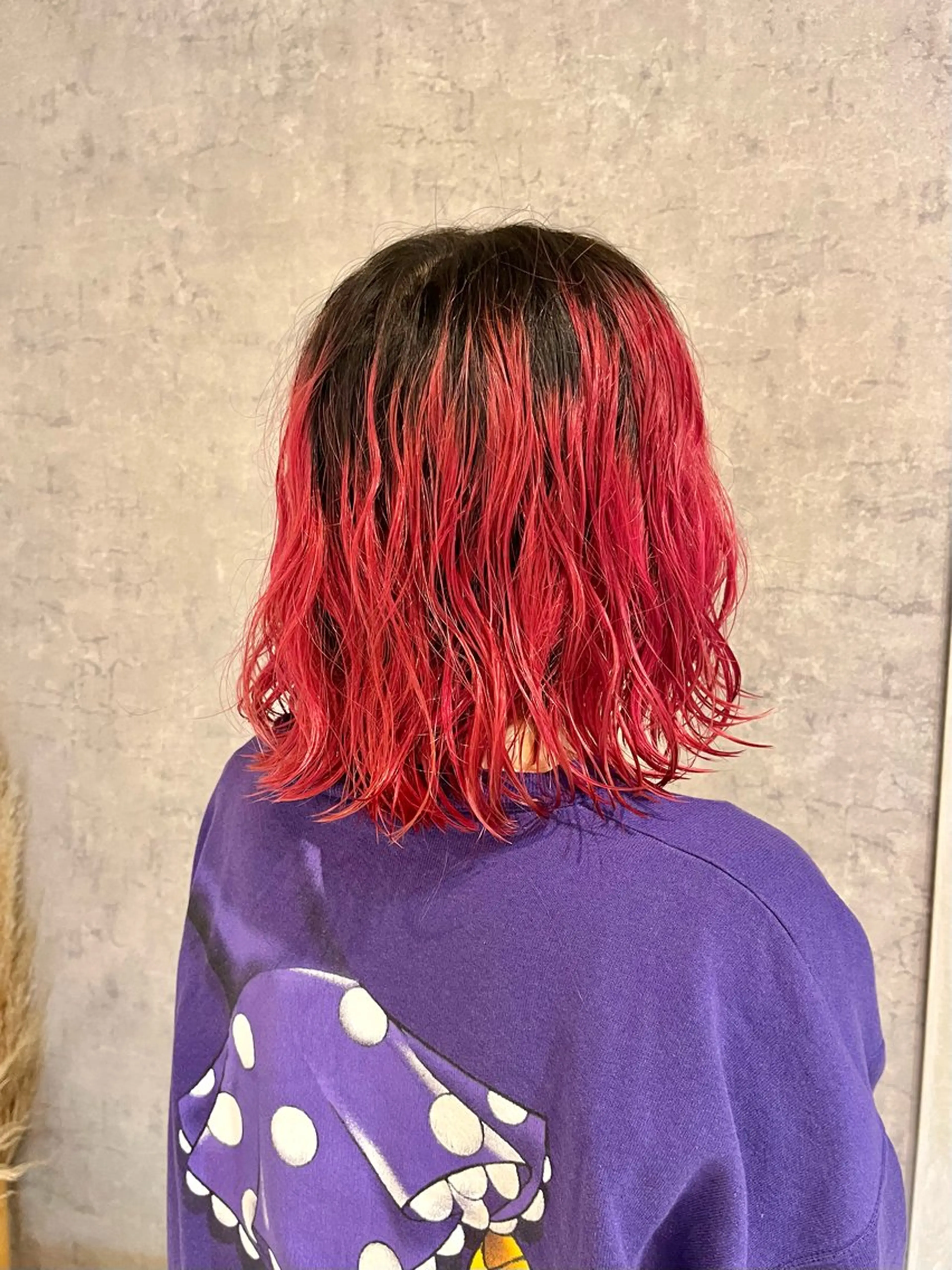 ミディアム パーマ ミディアムパーマ ボブ カット パーマ mulum所属・ボブパーマ/ ウルフパーマ原科🪴のヘアスタイル