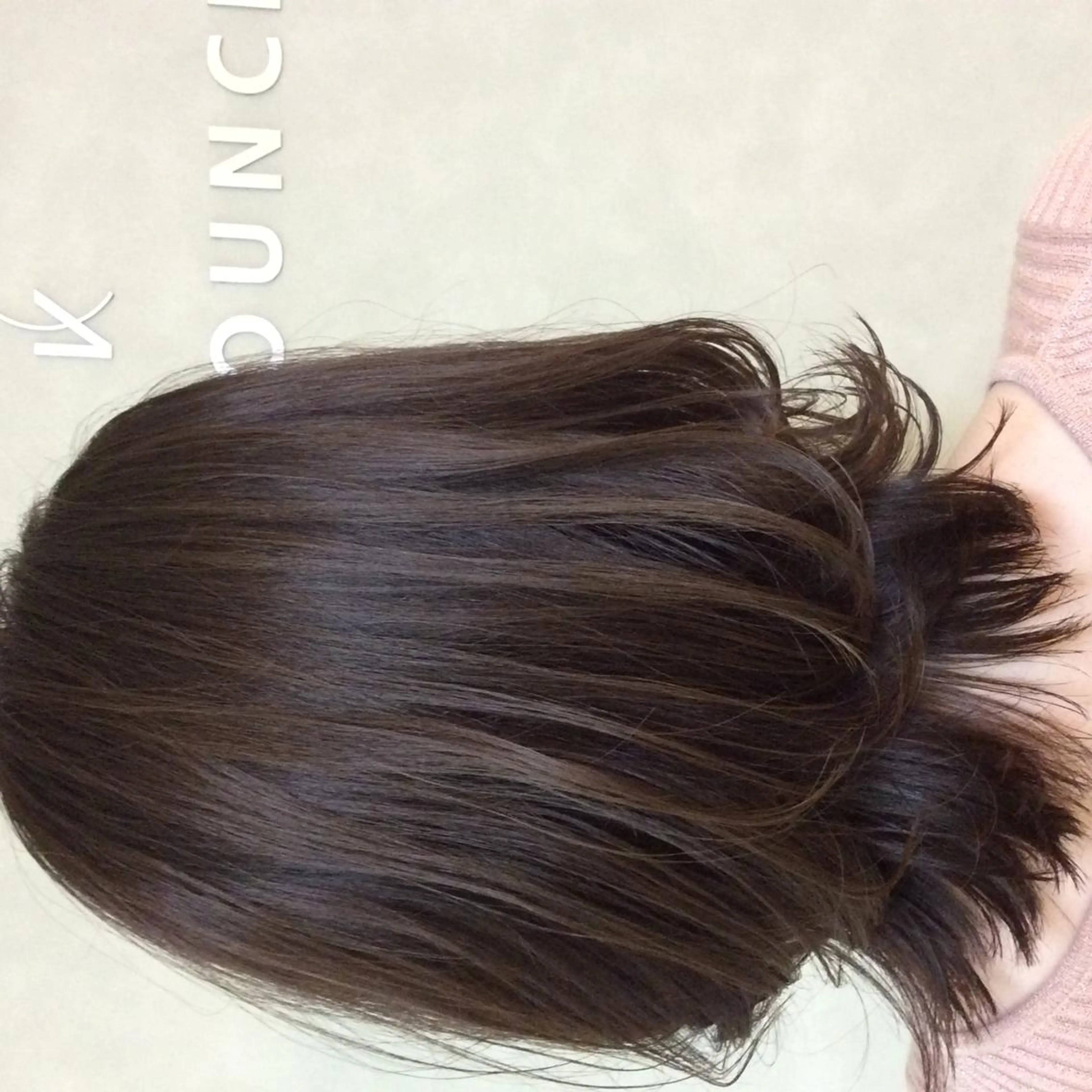 ミディアム 吉田 恒のヘアスタイル