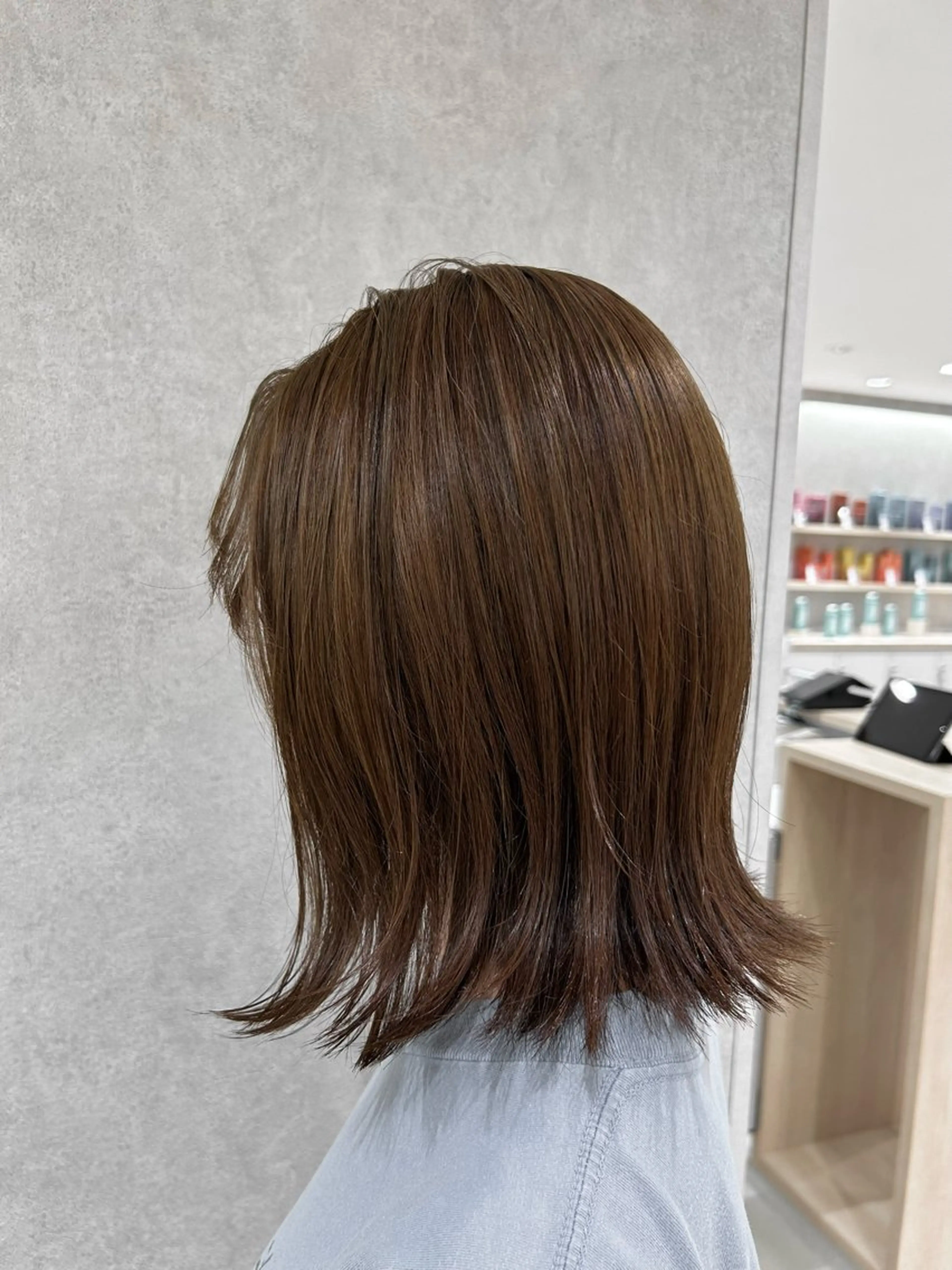 カラー 〖 韓国hair 〗 室岡　咲希のヘアスタイル