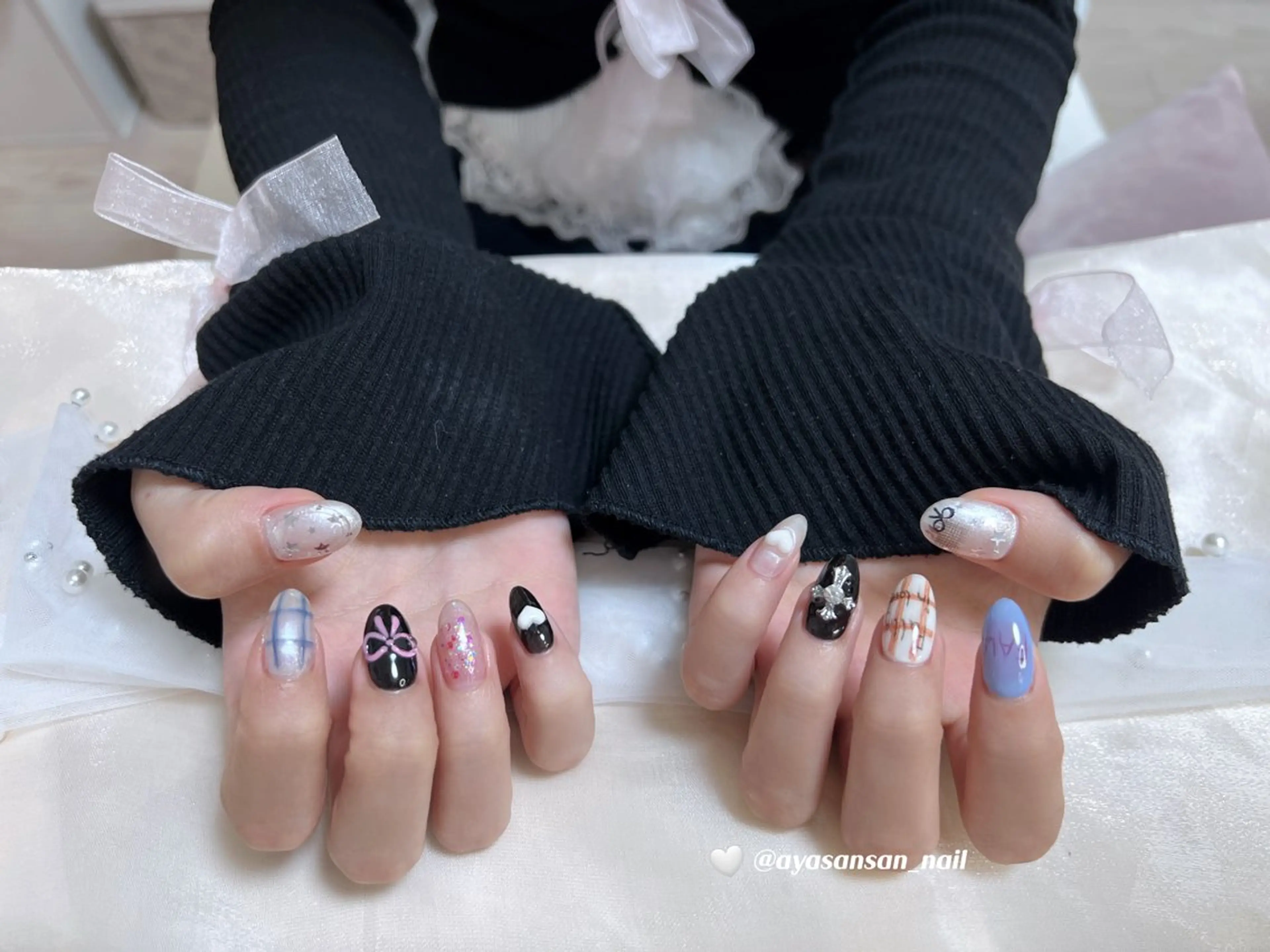 ネイル ハンドネイル ハンドケア flower nail salon所属・あや✨🌸長さだし カワイイ系ピンク専門のネイルデザイン