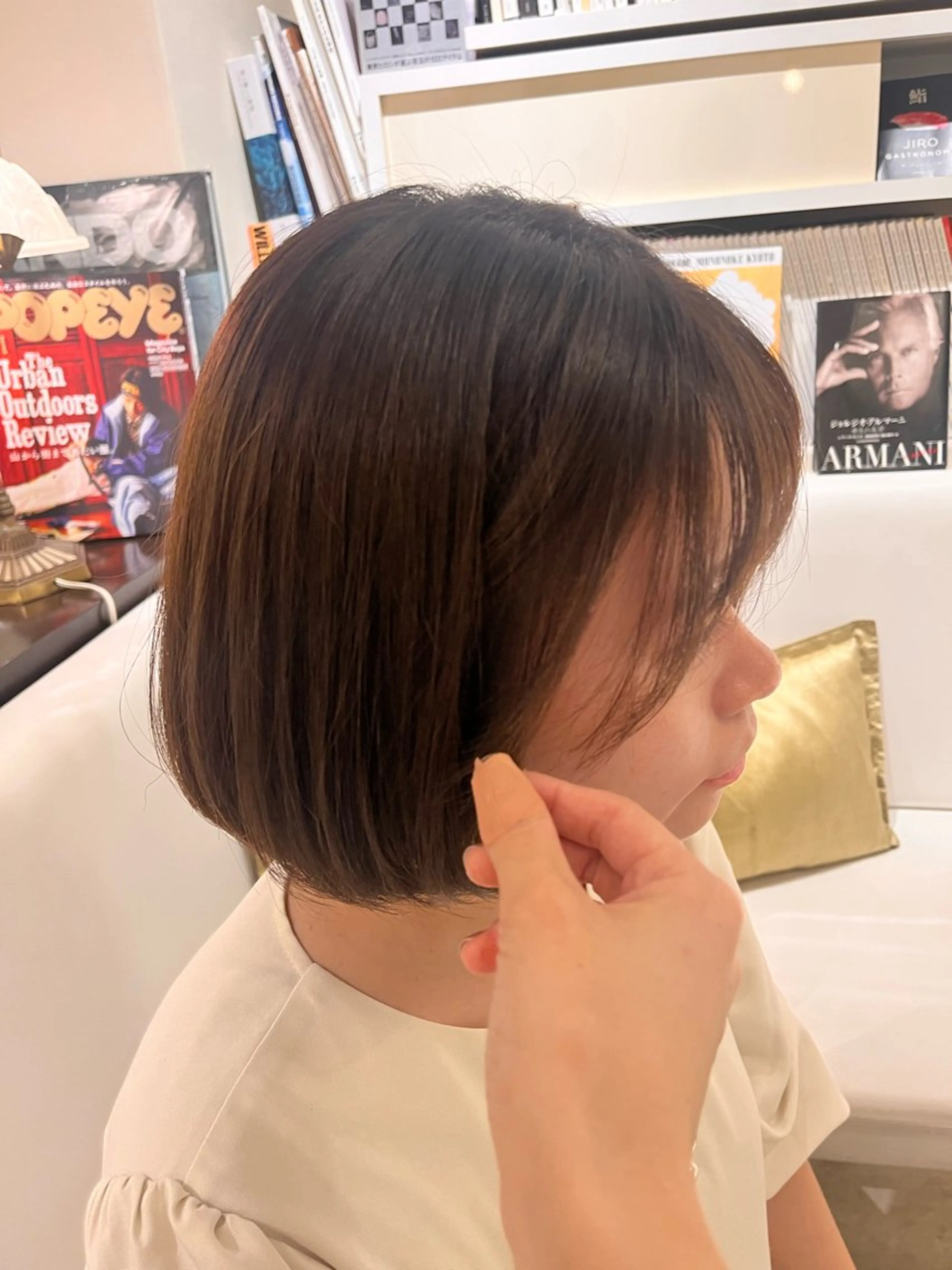 ショート ボブ MISTEROMA所属・柴田 葉月のヘアスタイル