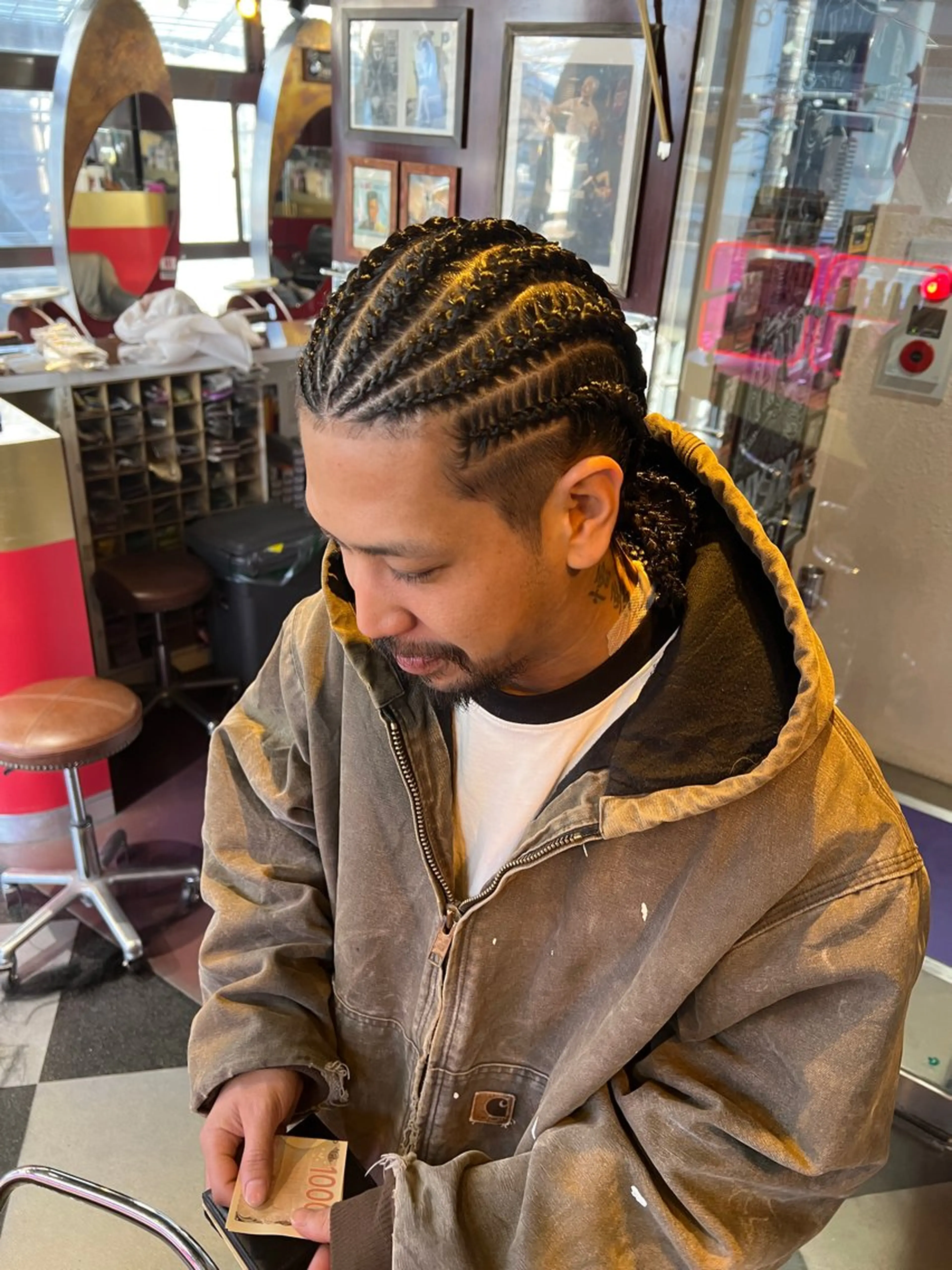 ヘアアレンジ メンズ ヘアセット 横浜ロングミディアム レイヤー/ 平林侑馬のヘアスタイル