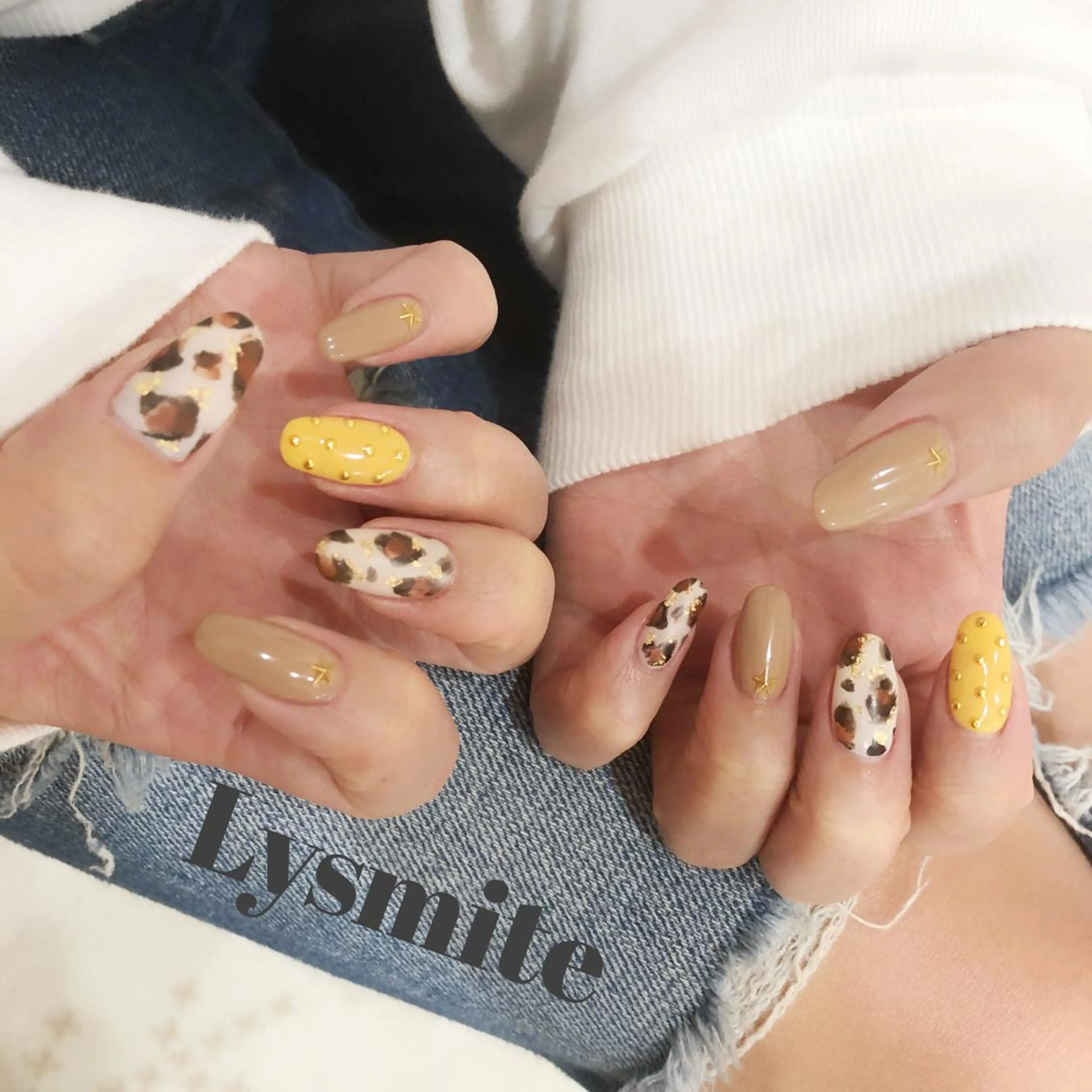 ネイル アニマル柄 Lysmite所属・岩本 美香のネイルデザイン