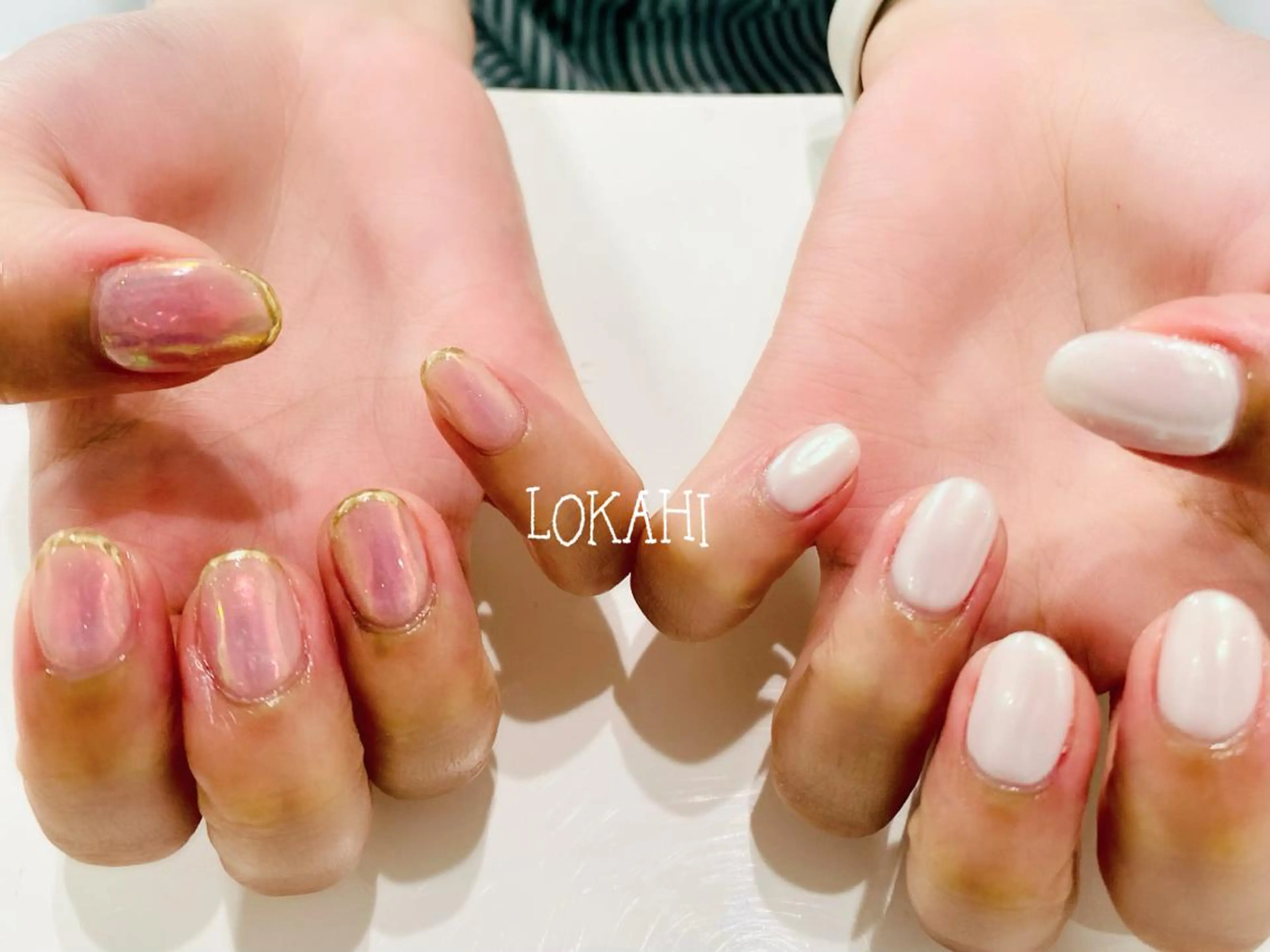 ネイル 13日3980円‼️ マグもデザインも◎のネイルデザイン