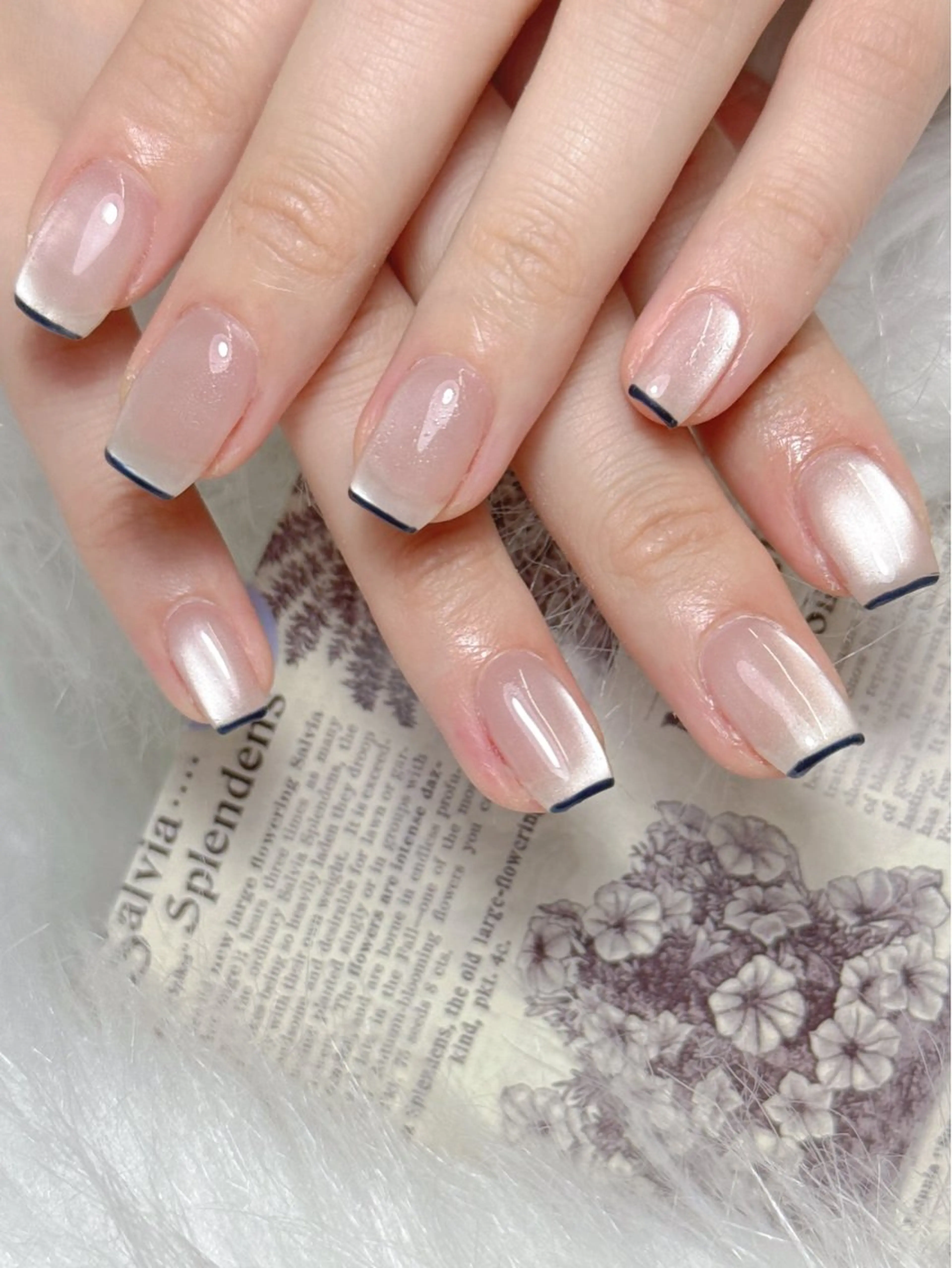 ネイル ハンドネイル グロー ネイルのネイルデザイン