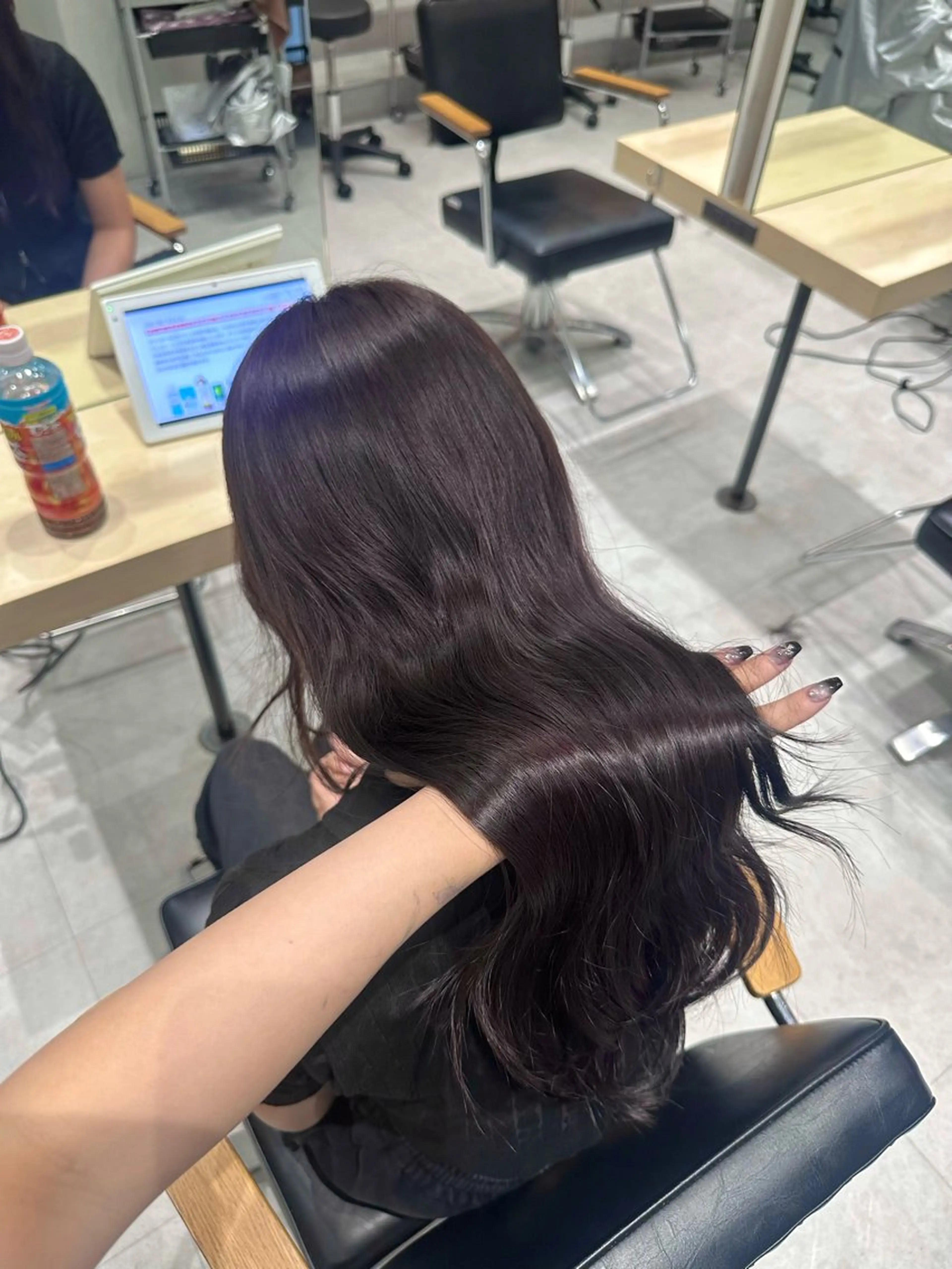 ロング カラー ラベンダーカラー Rei /透明感×韓国ヘアのヘアスタイル